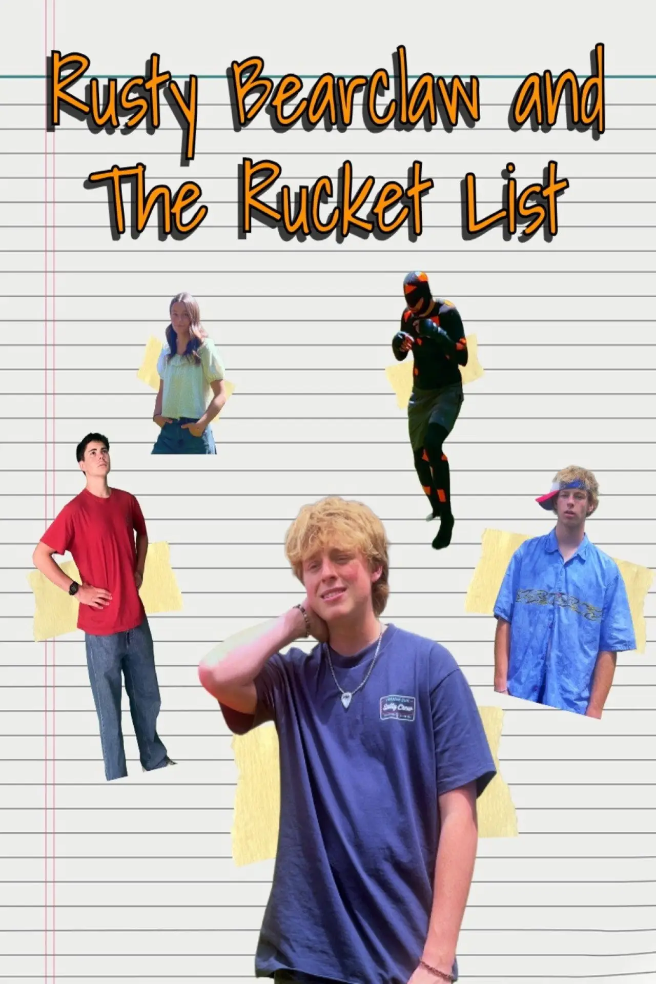 Movie poster "Rusty Bearclaw and The Rucket List"