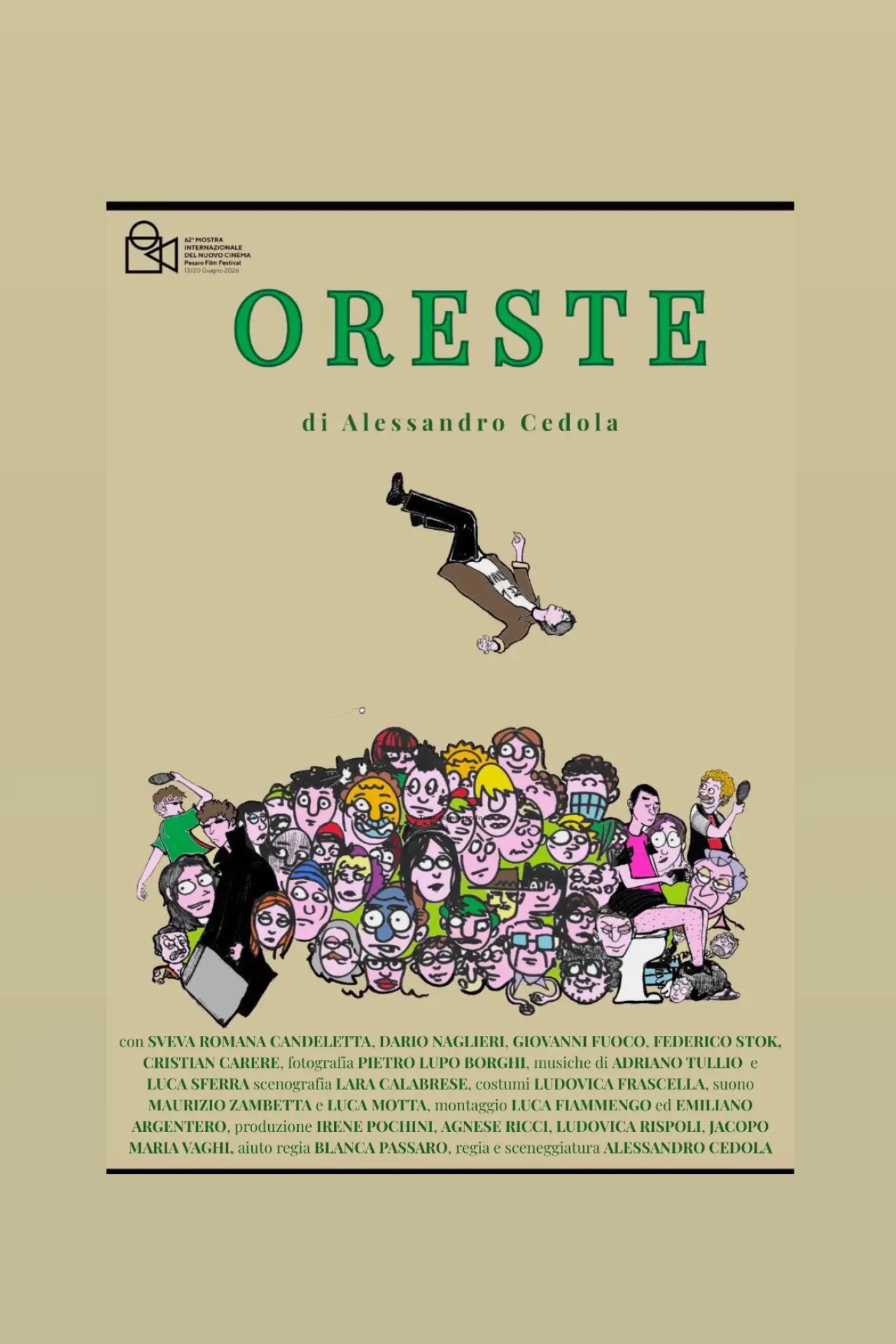 Movie poster "Oreste"