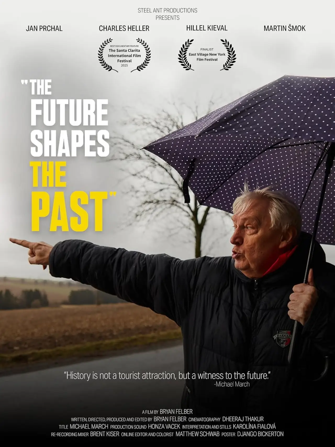 Movie poster "The Future Shapes the Past: The Hilsner Case"