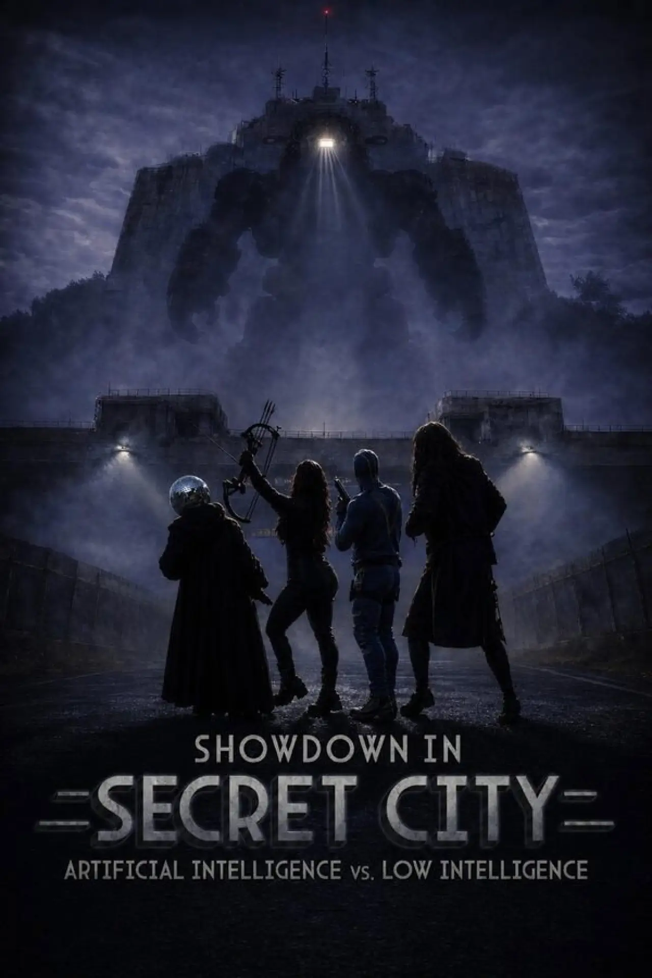 Movie poster "Showdown in Secret City"