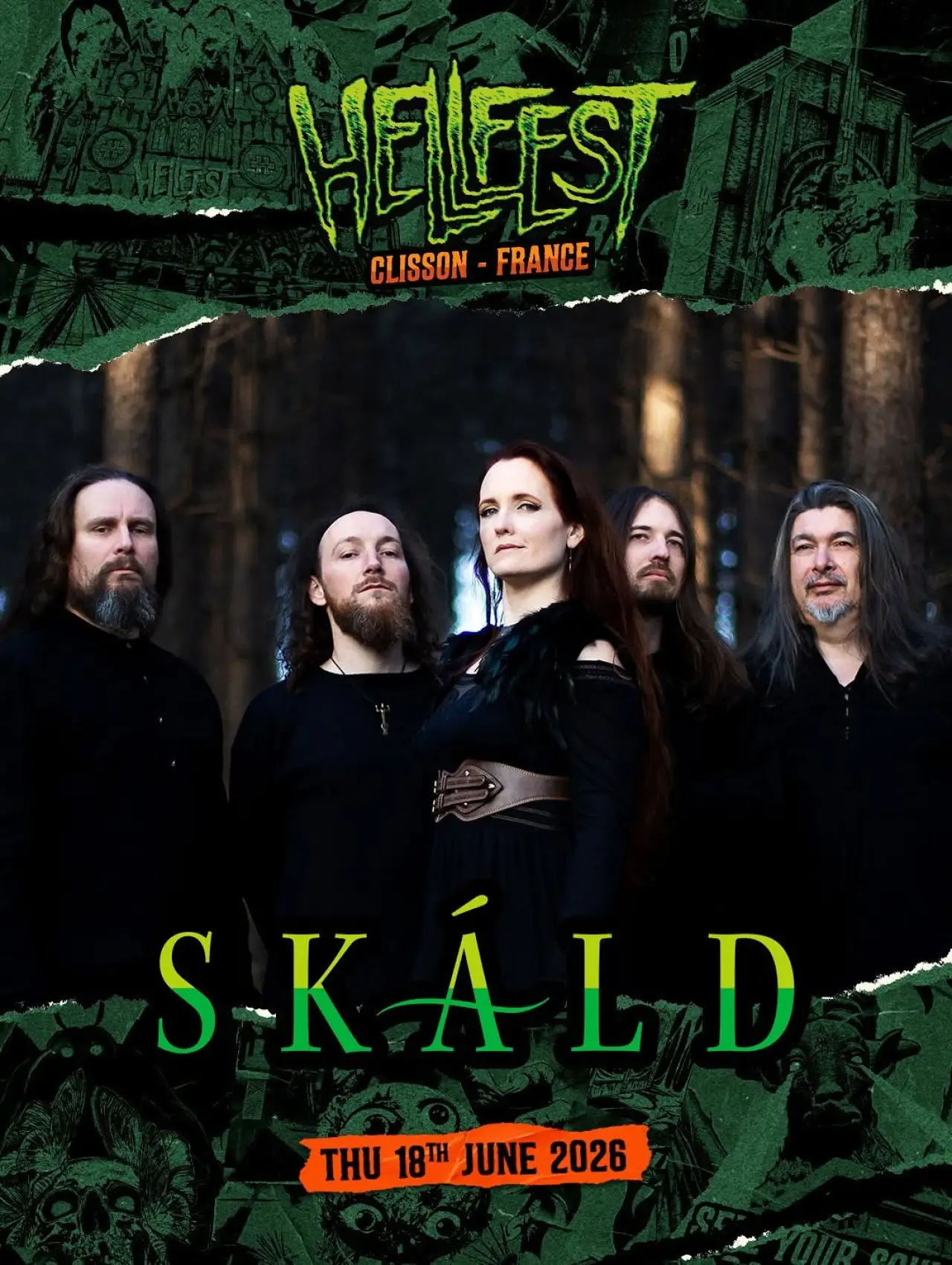 Movie poster "Skald - Hellfest 2026"