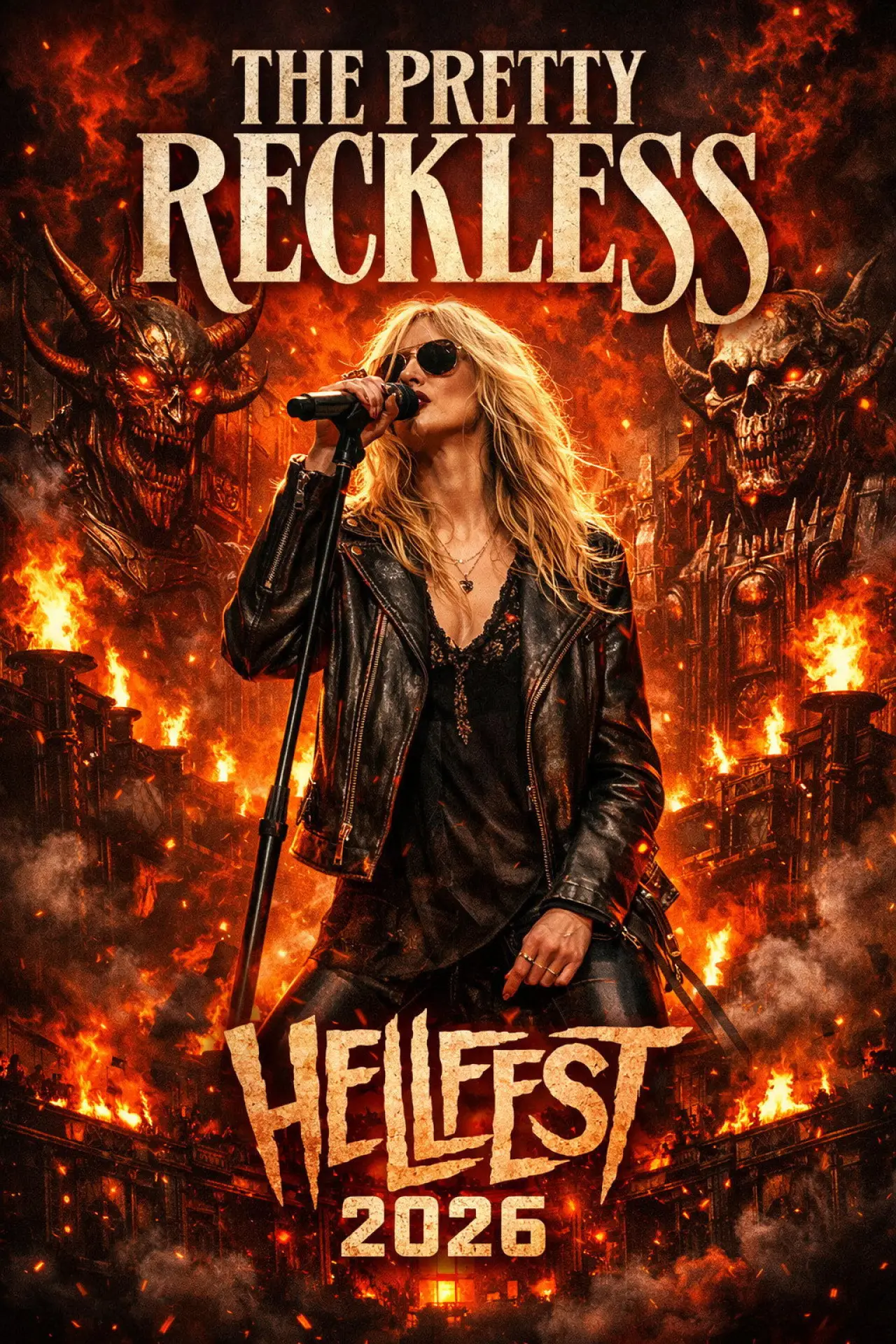 Movie poster "The Pretty Reckless - Hellfest 2026"