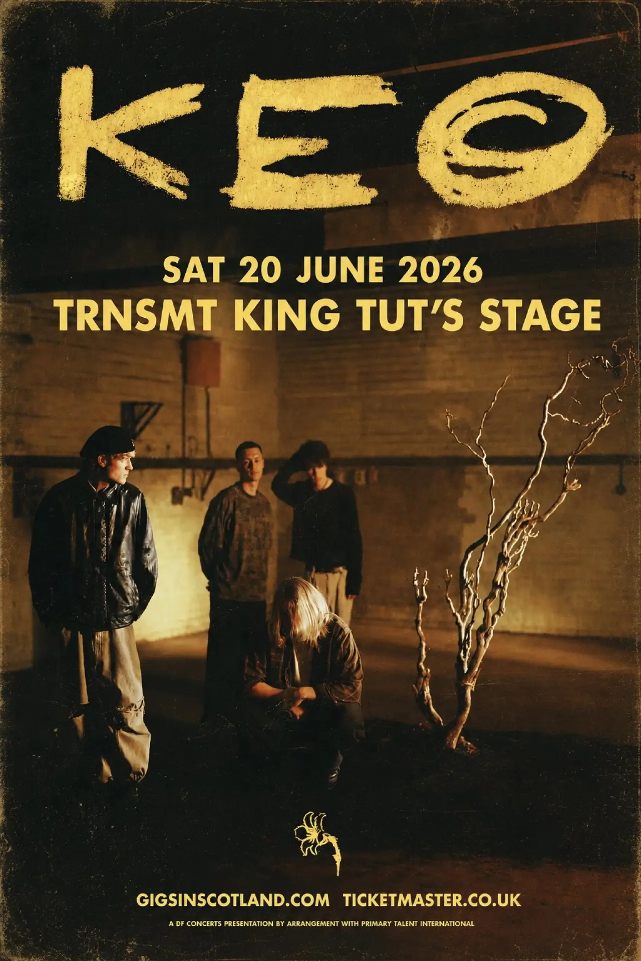Movie poster "Keo: Live at TRNSMT 2026"
