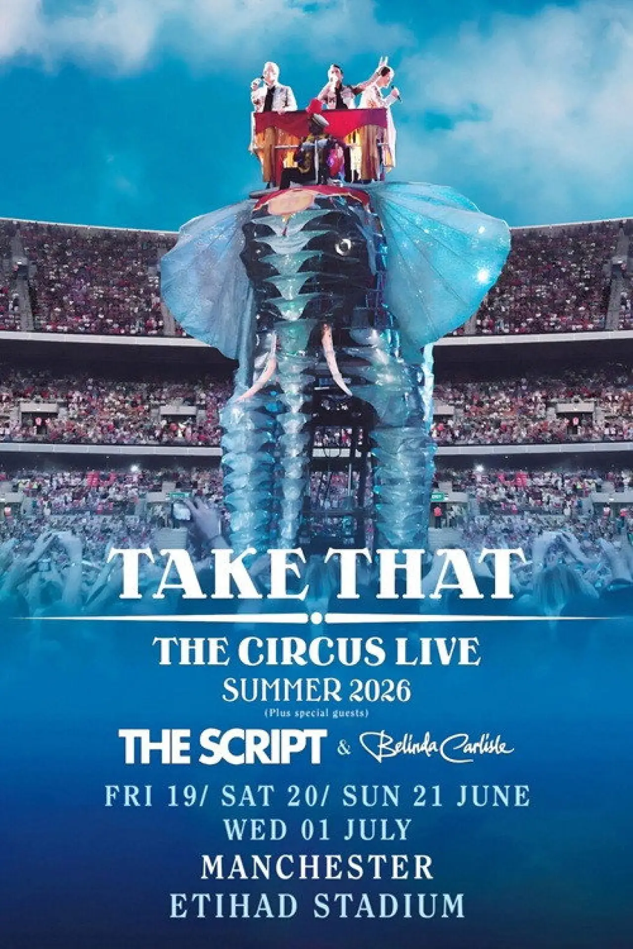 Movie poster "Take That - The Circus Live - Manchester 2026"