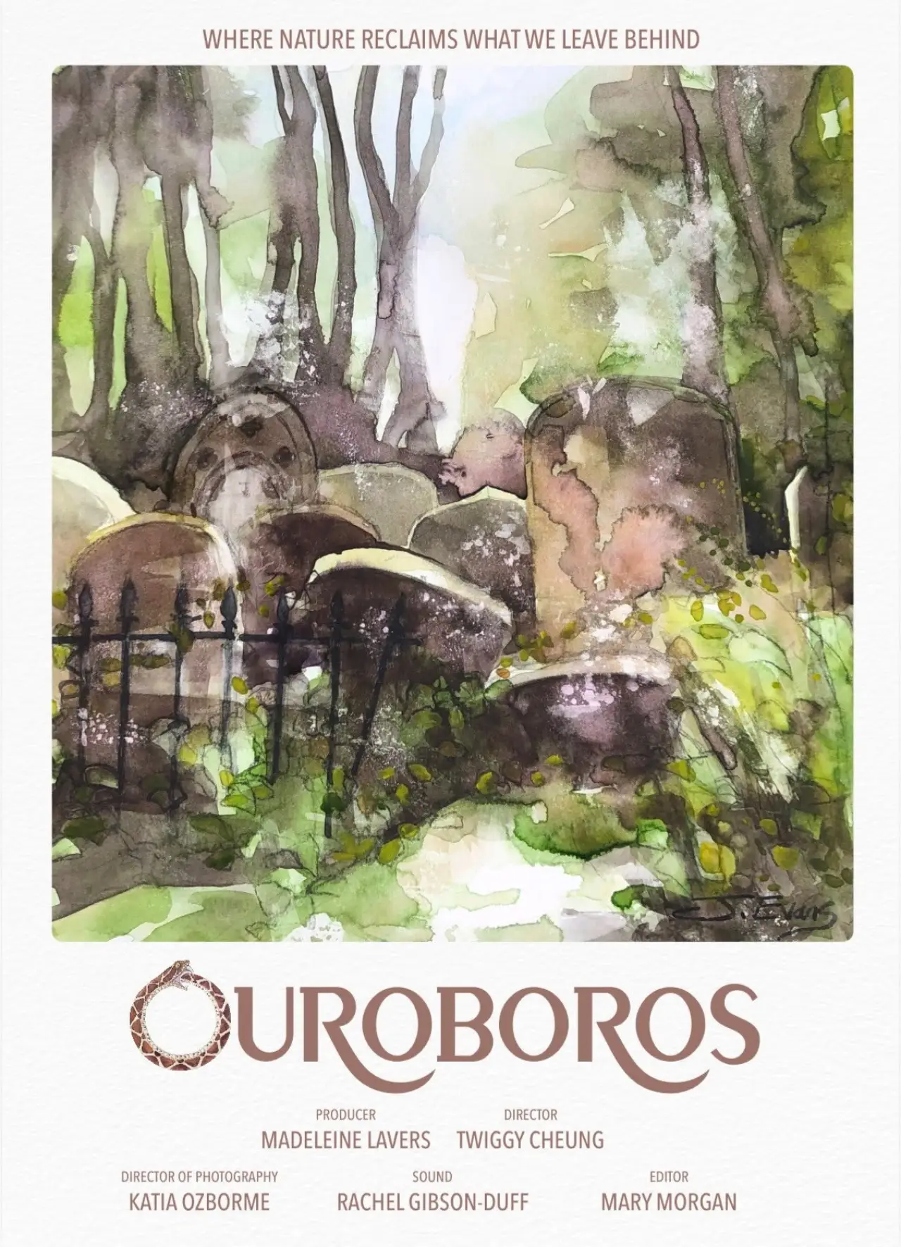 Movie poster "Ouroboros"