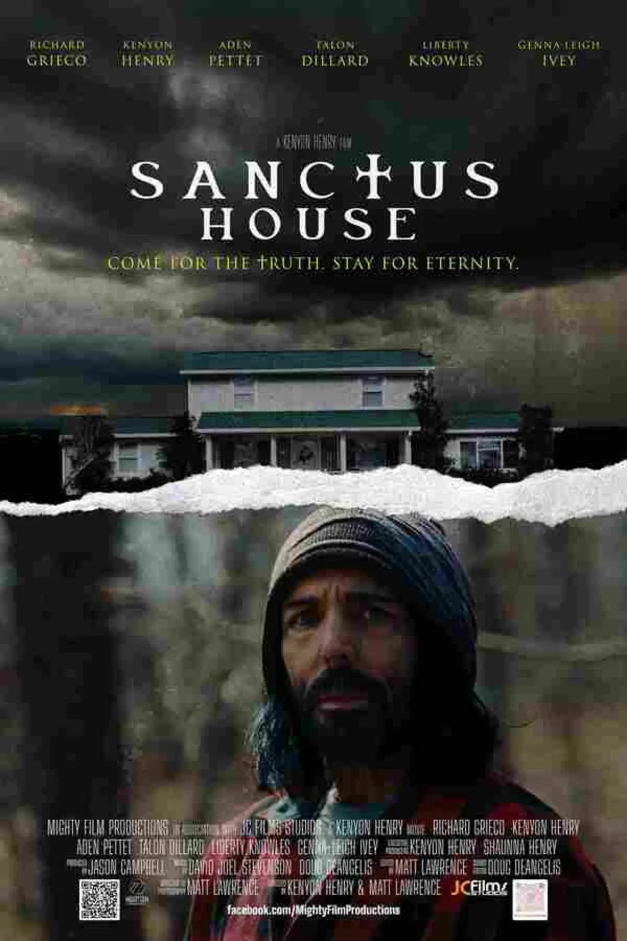 Movie poster "Sanctus House"