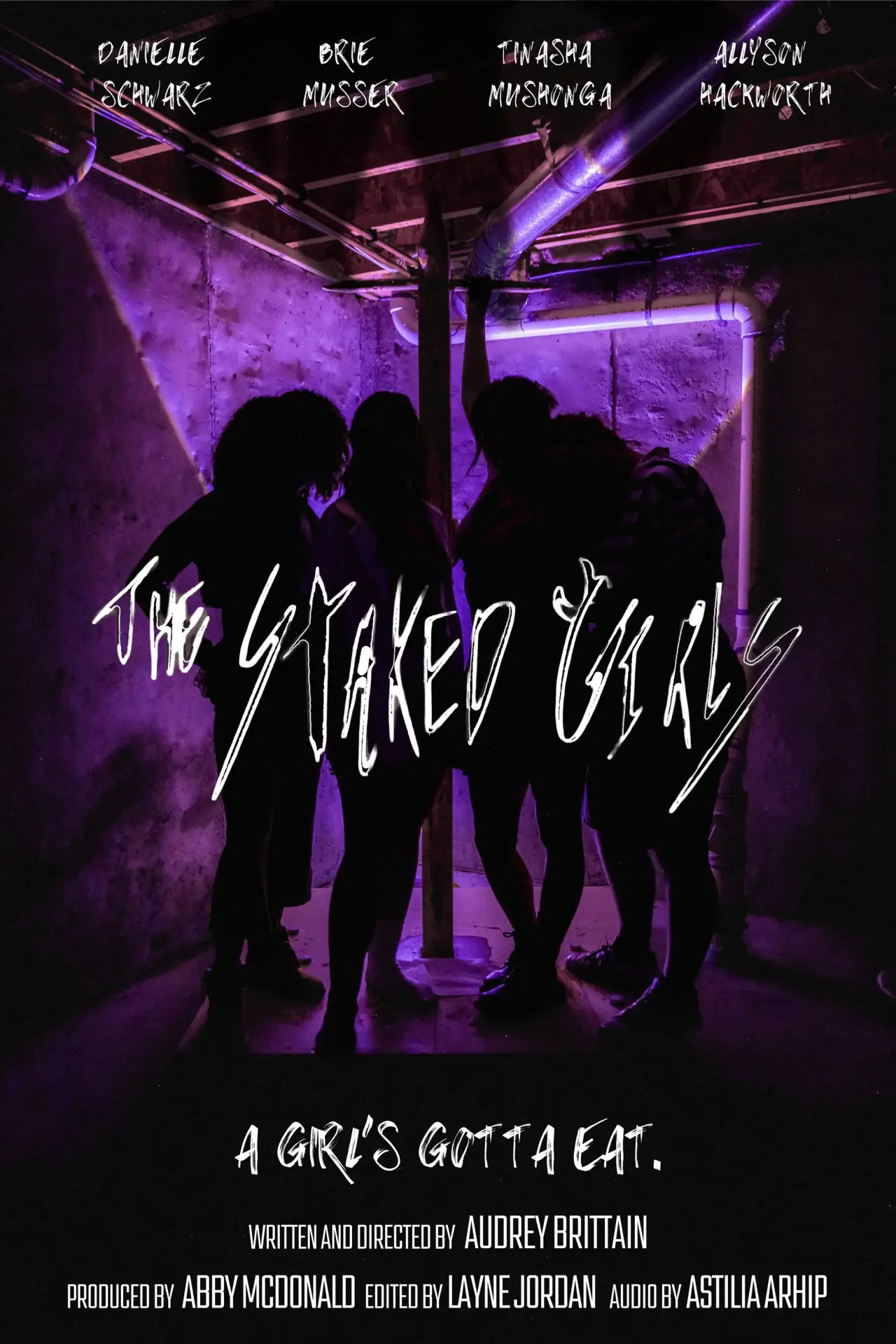Movie poster "The Staked Girls"