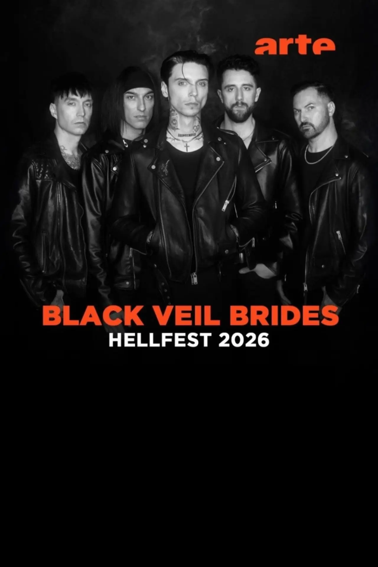Movie poster "Black Veil Brides - Hellfest 2026"