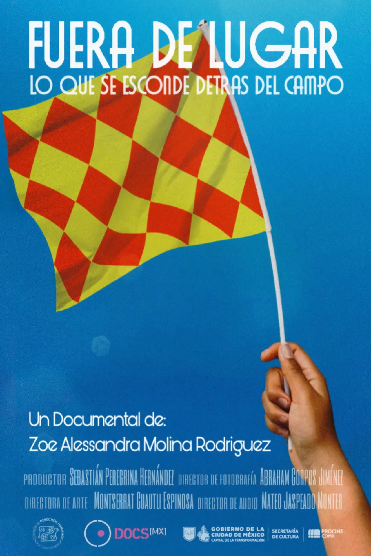 Movie poster "Fuera de Lugar: Lo que se esconde detrás del campo"