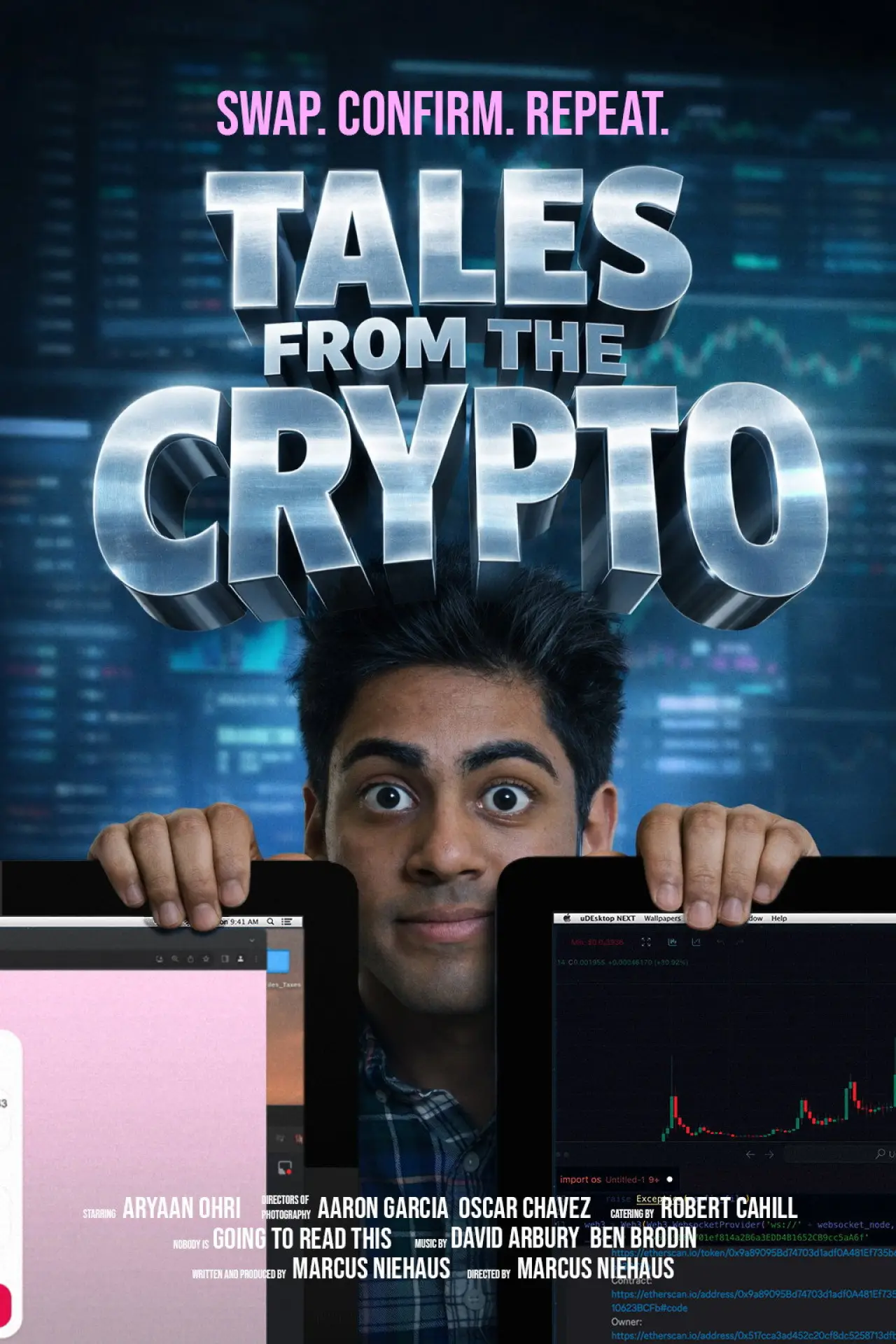 Movie poster "Tales from the Crypto"