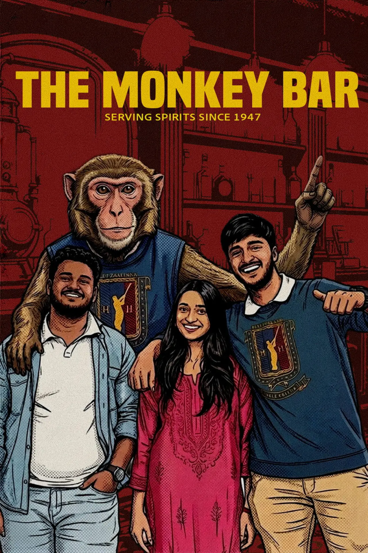 Movie poster "The Monkey bar"