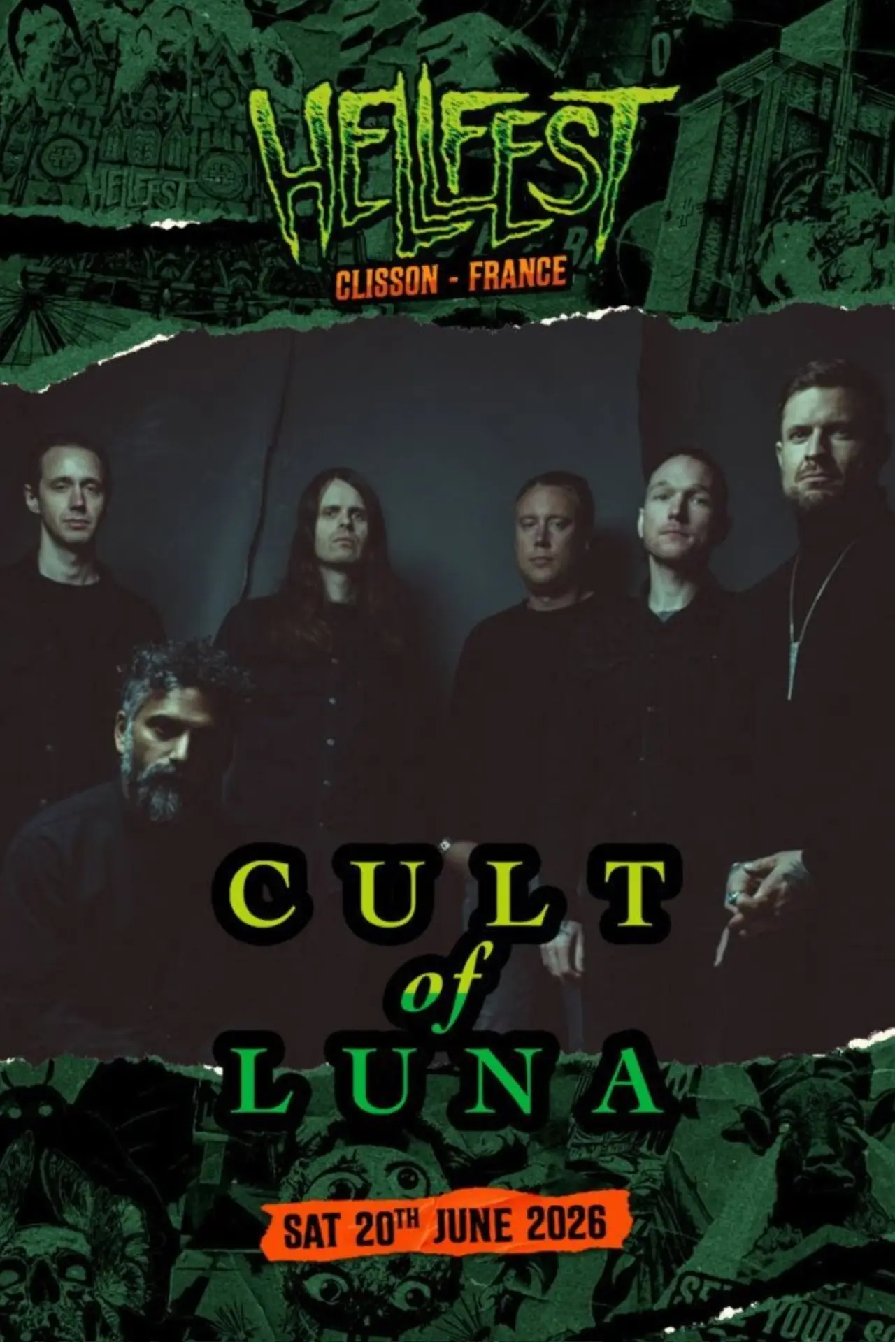 Movie poster "Cult of Luna - Hellfest 2026"