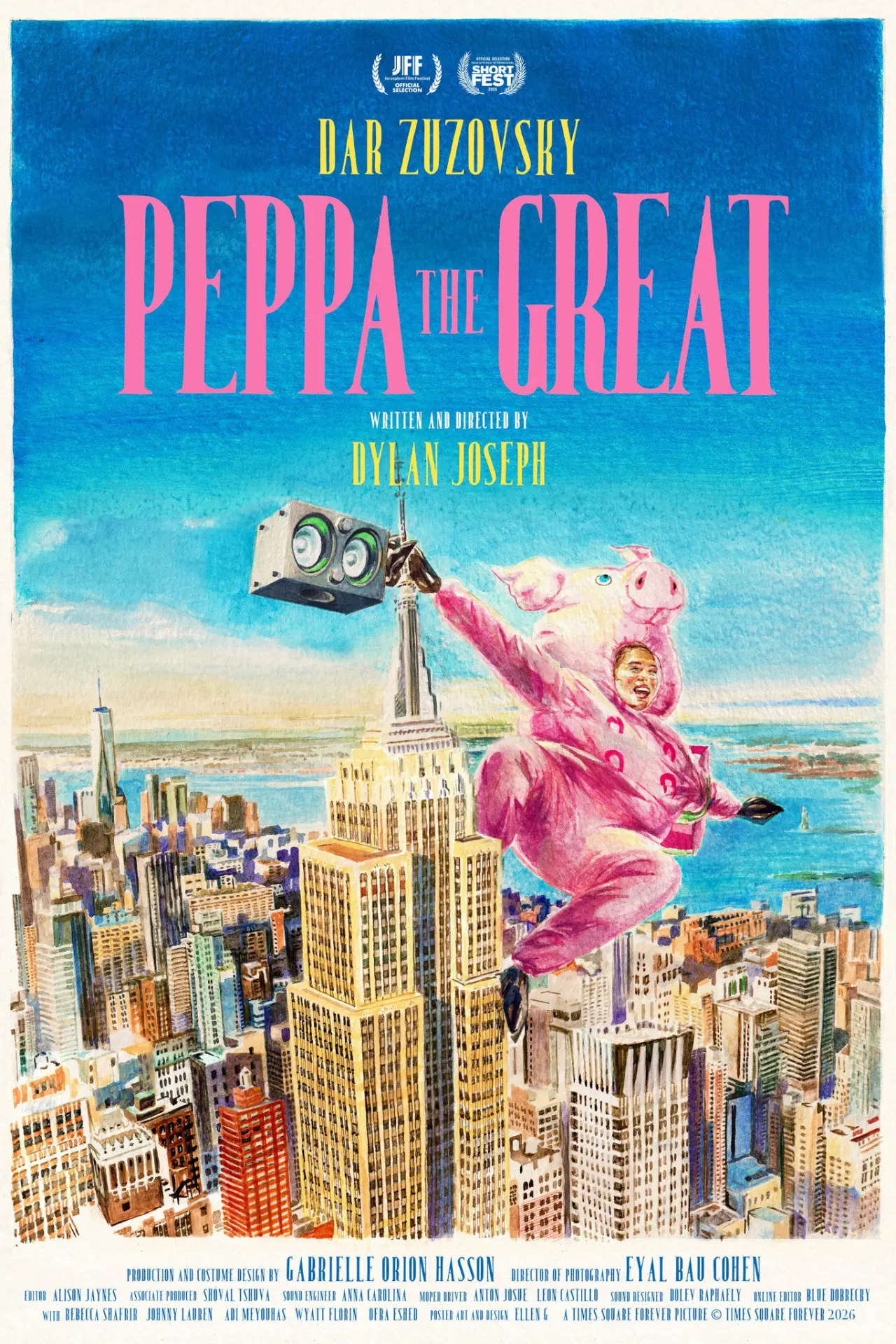 Movie poster "Peppa the Great"