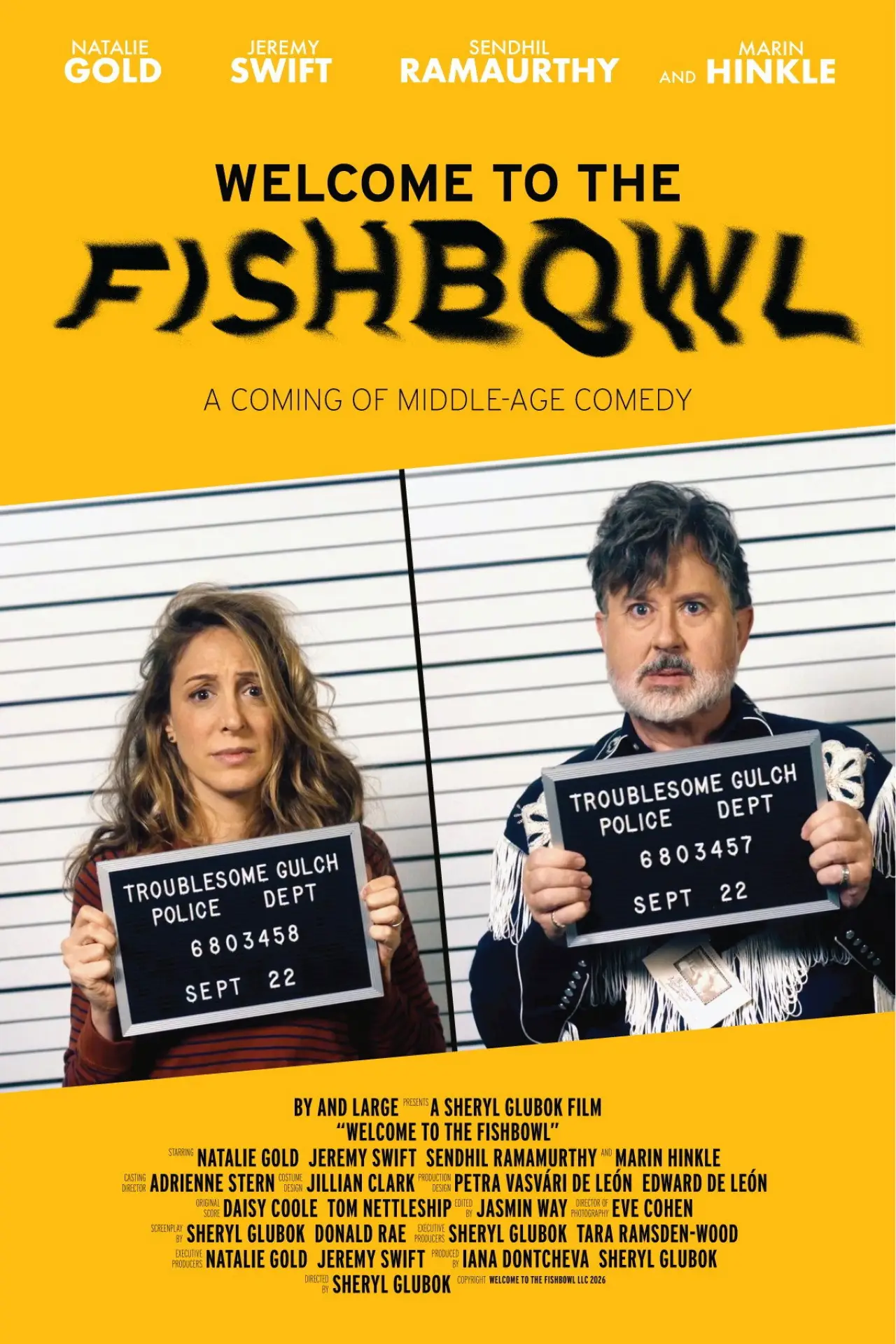 Movie poster "Welcome to the Fishbowl"