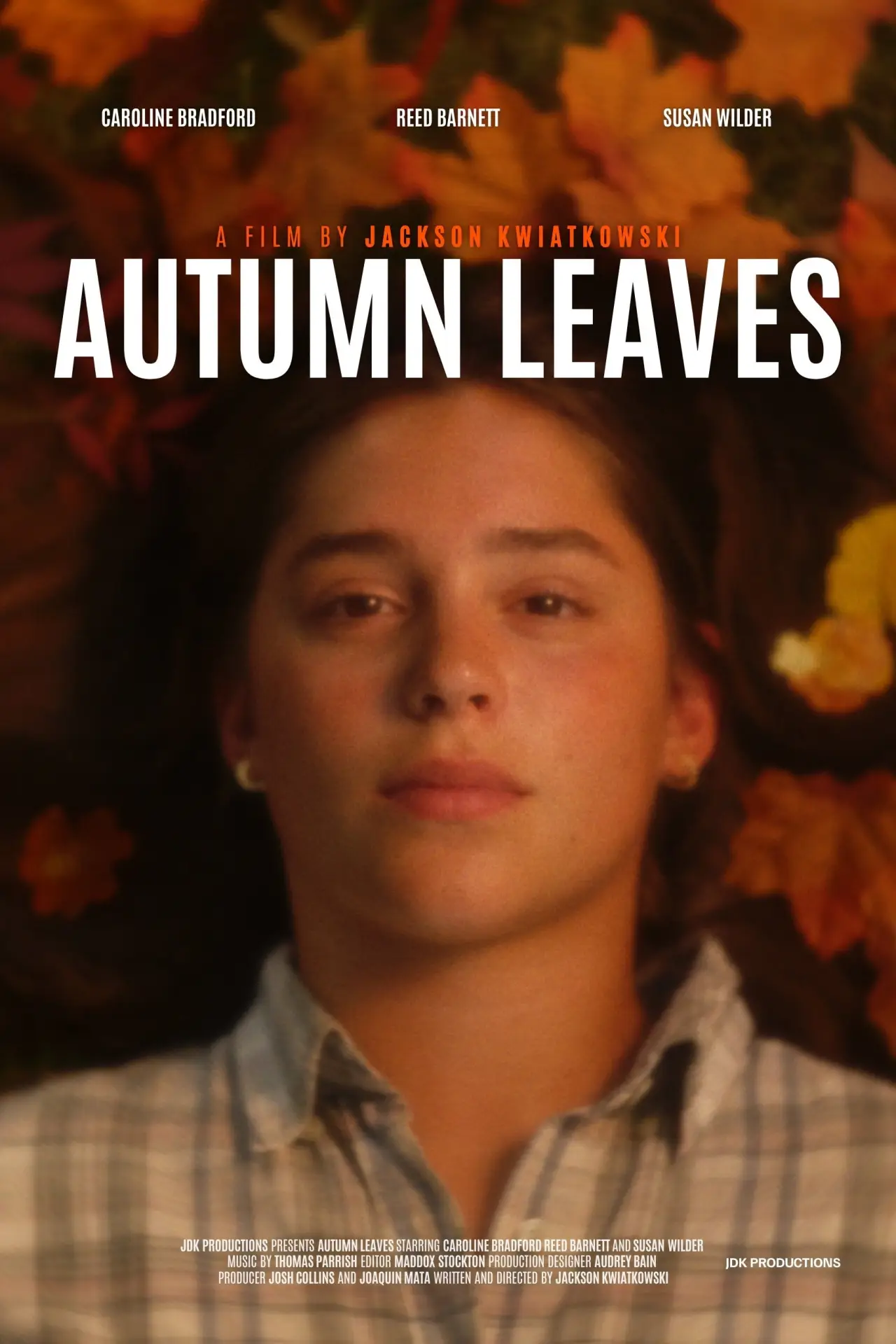 Movie poster "Autumn Leaves"