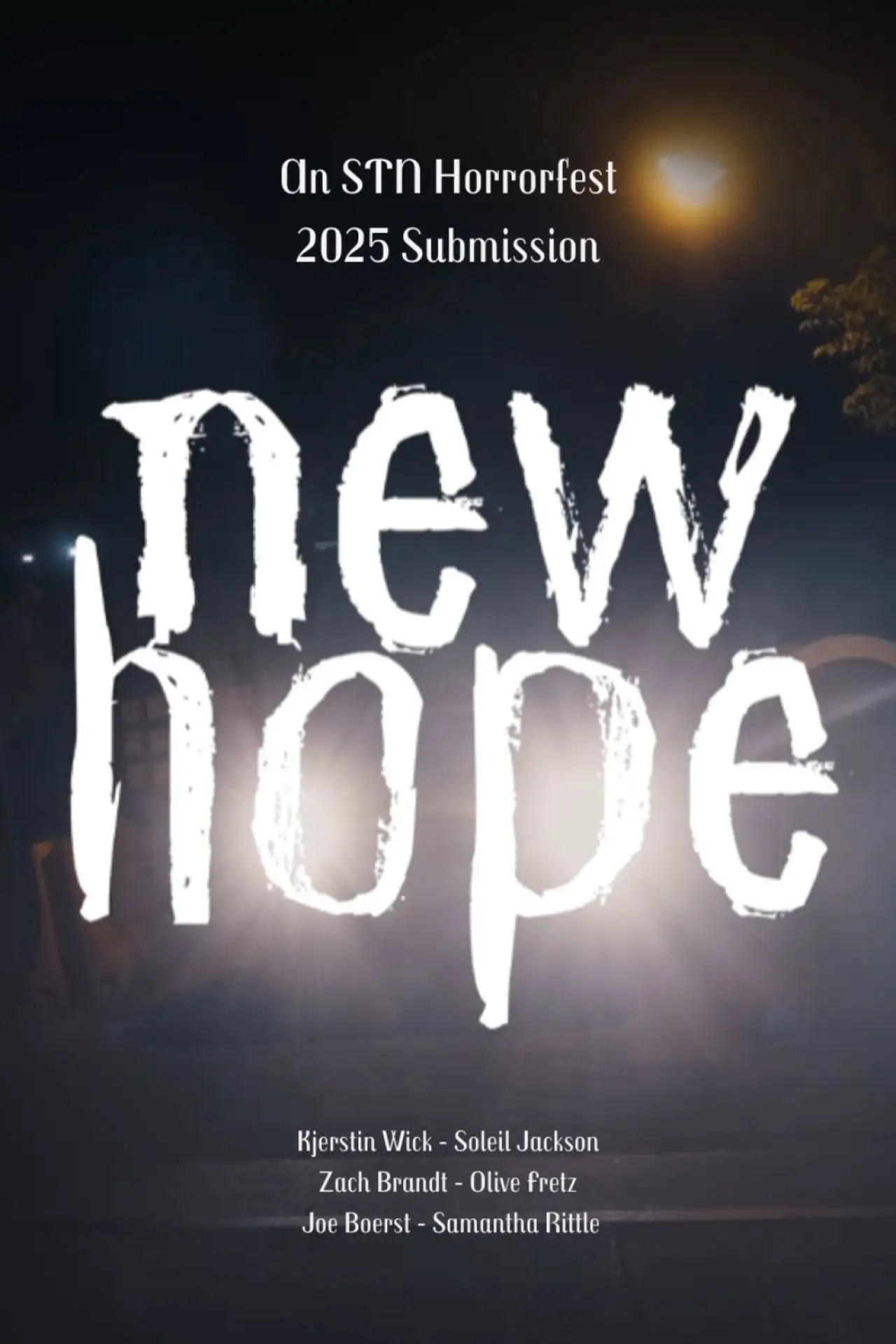 Movie poster "New Hope"