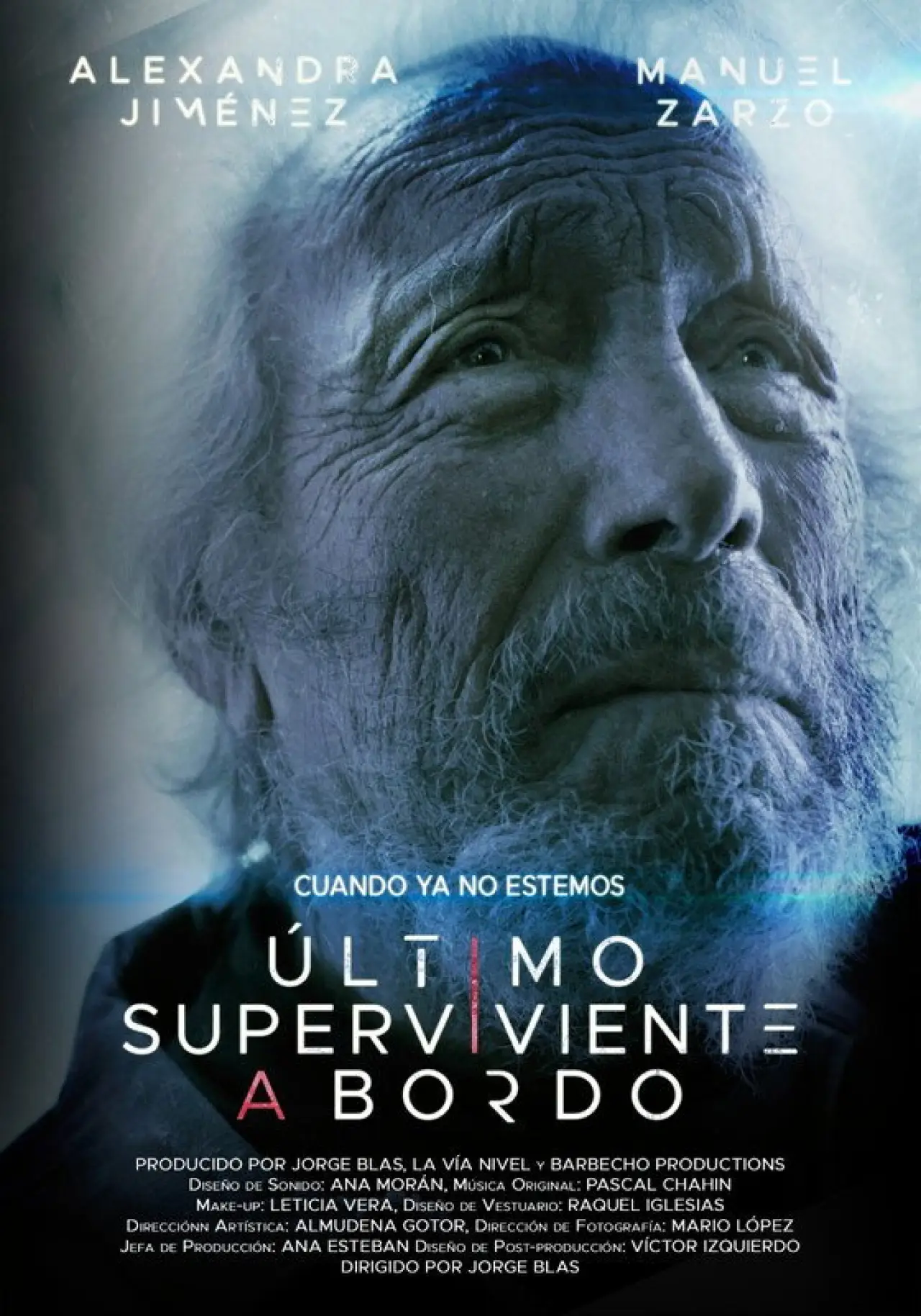 Movie poster "LAST SURVIVOR ON BOARD"
