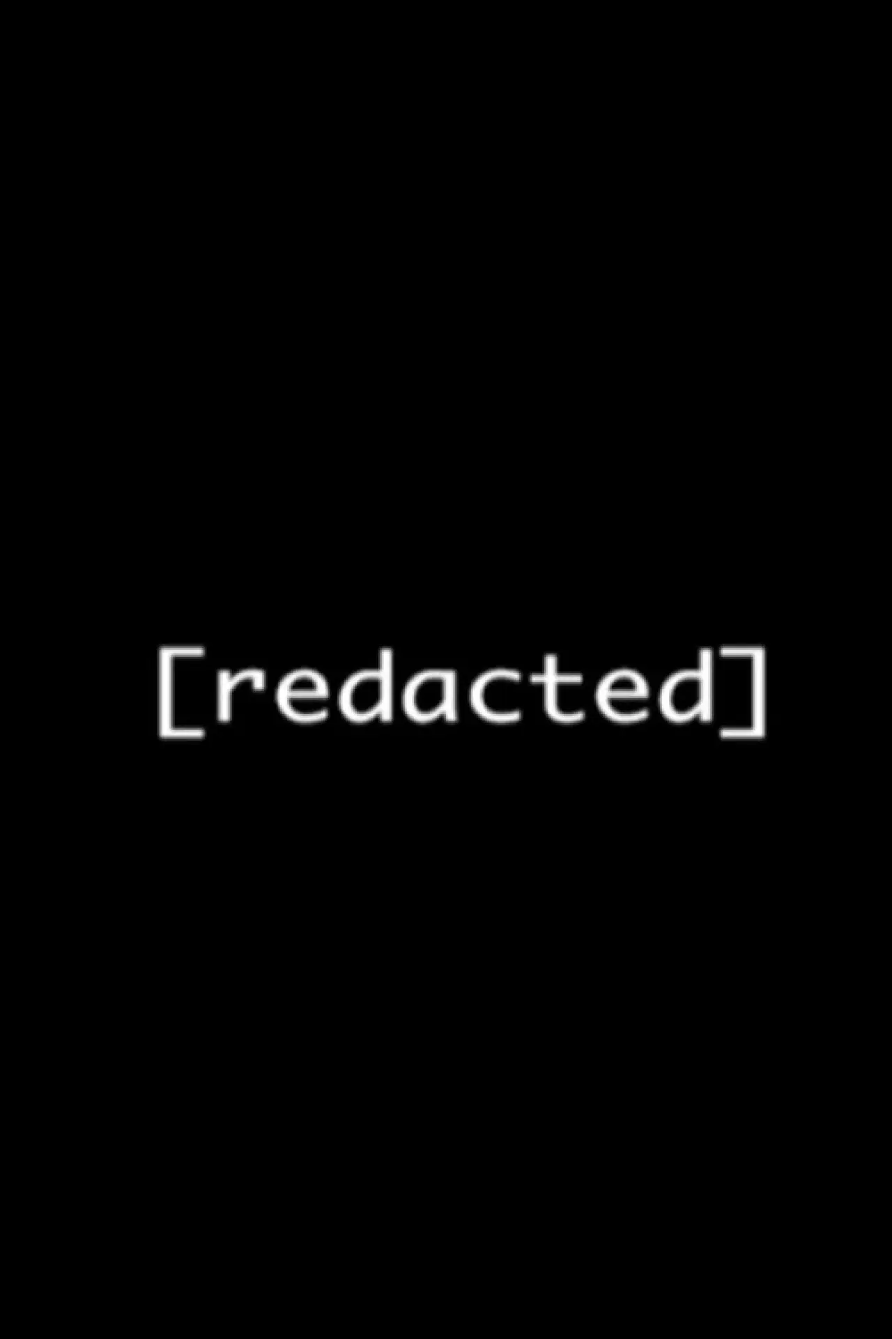 Movie poster "[redacted]"