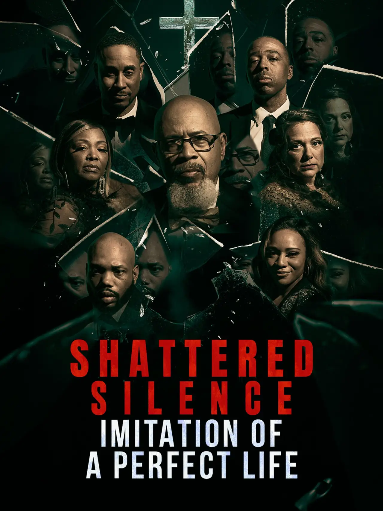 Movie poster "Shattered Silence: Imitation of a Perfect Life"