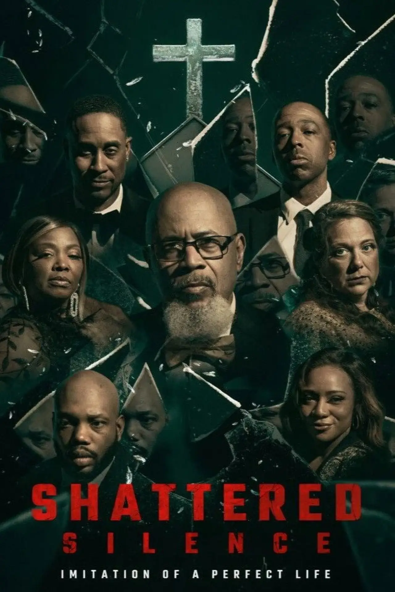 Movie poster "Shattered Silence: Imitation of a Perfect Life"