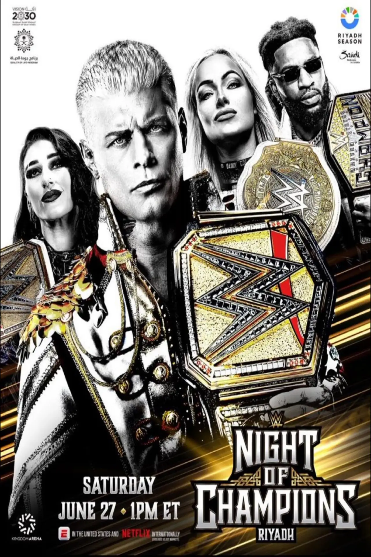 Movie poster "WWE Night of Champions 2026"