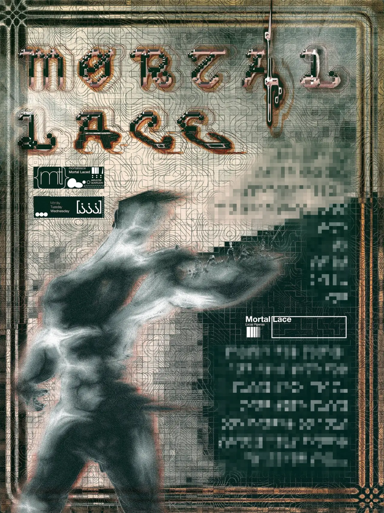 Movie poster "Mortal Lace"
