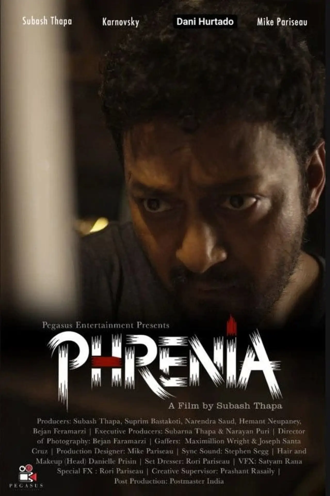 Movie poster "Phrenia"