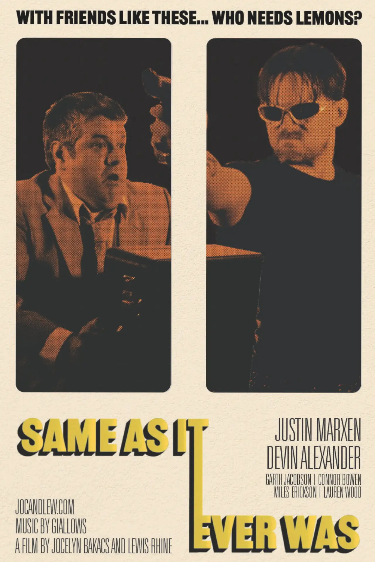 Movie poster "Same As It Ever Was"