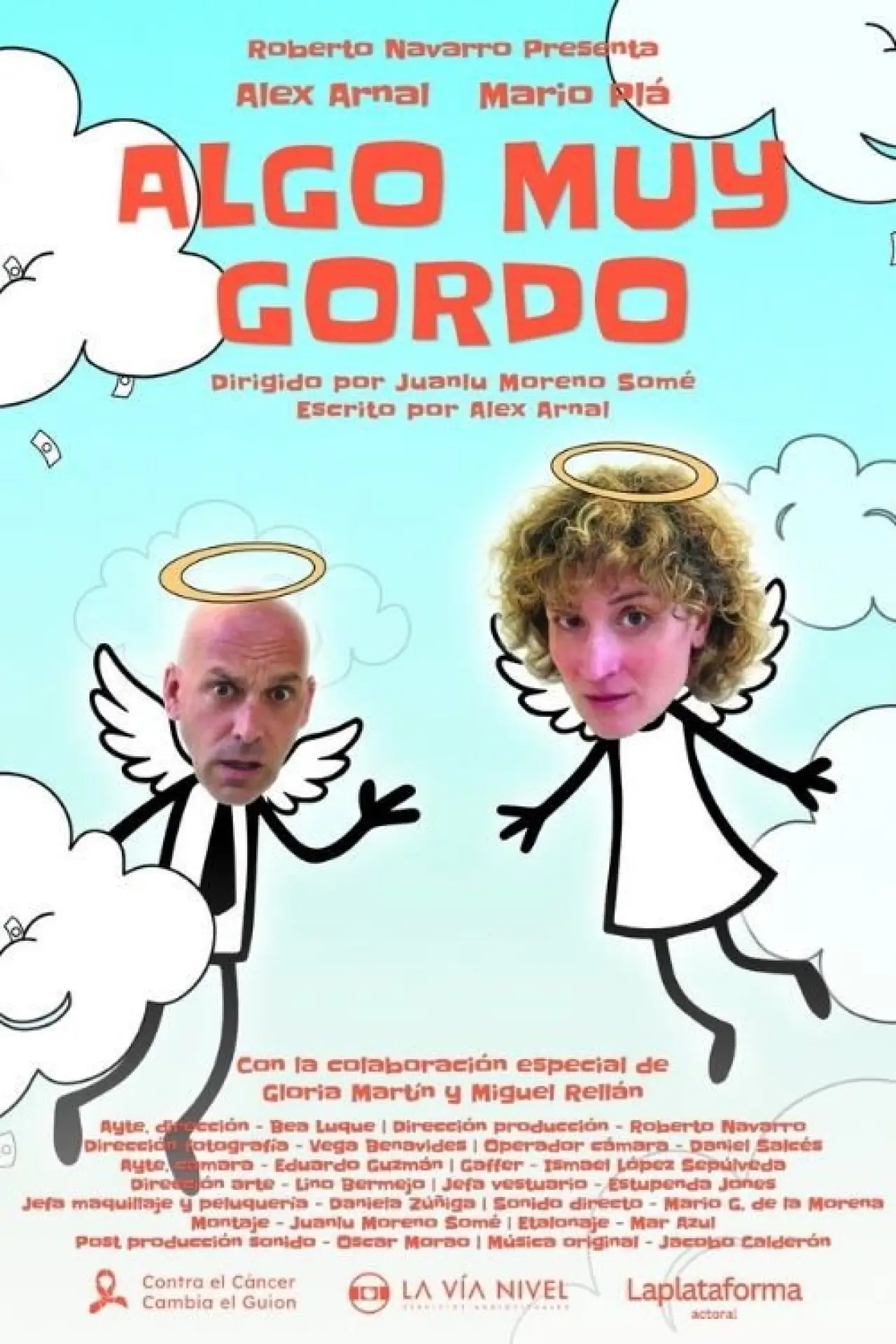 Movie poster "Algo muy gordo"