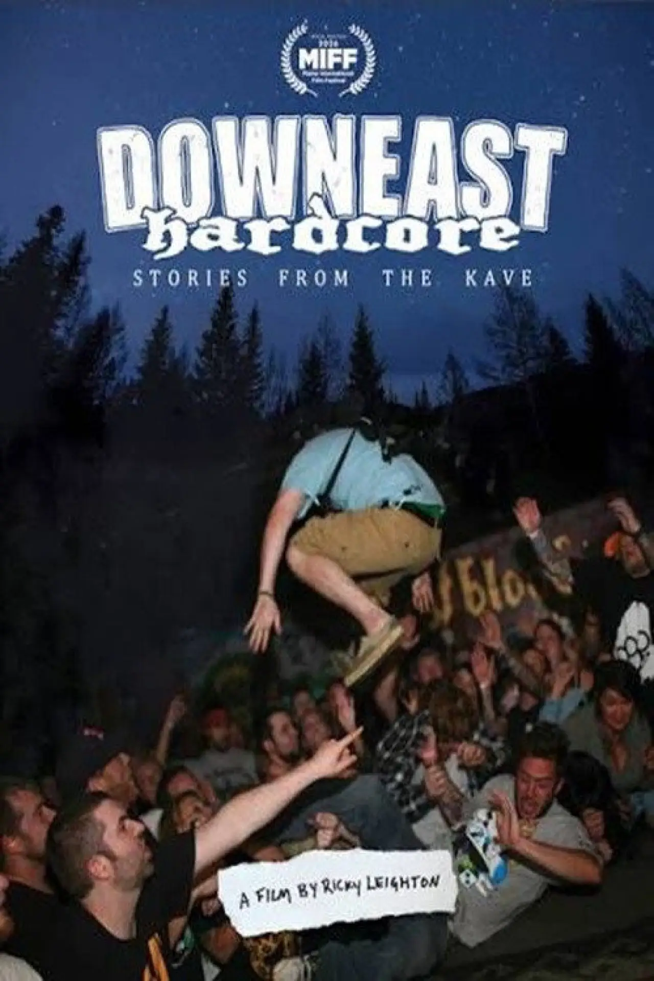 Movie poster "Downeast Hardcore: Stories From The Kave"