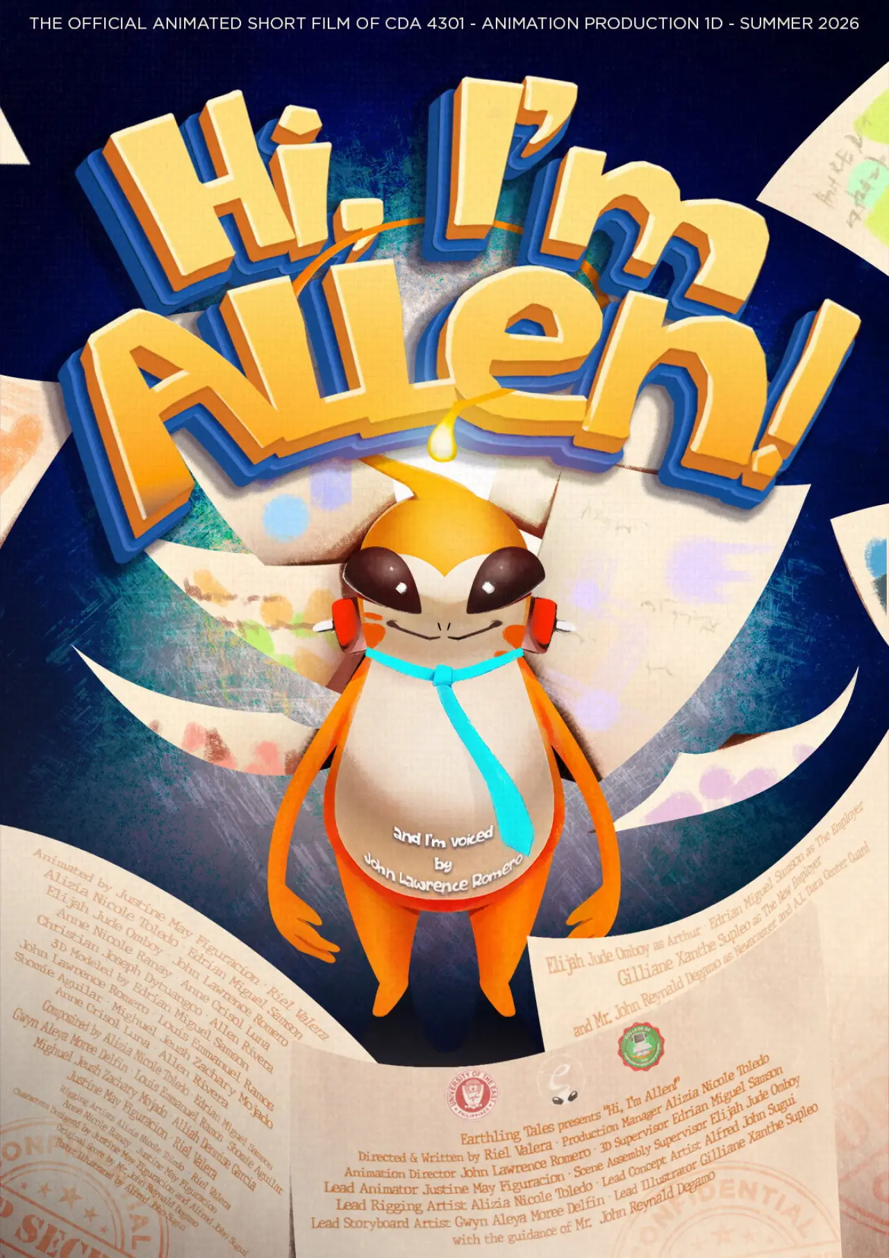 Movie poster "Hi, I