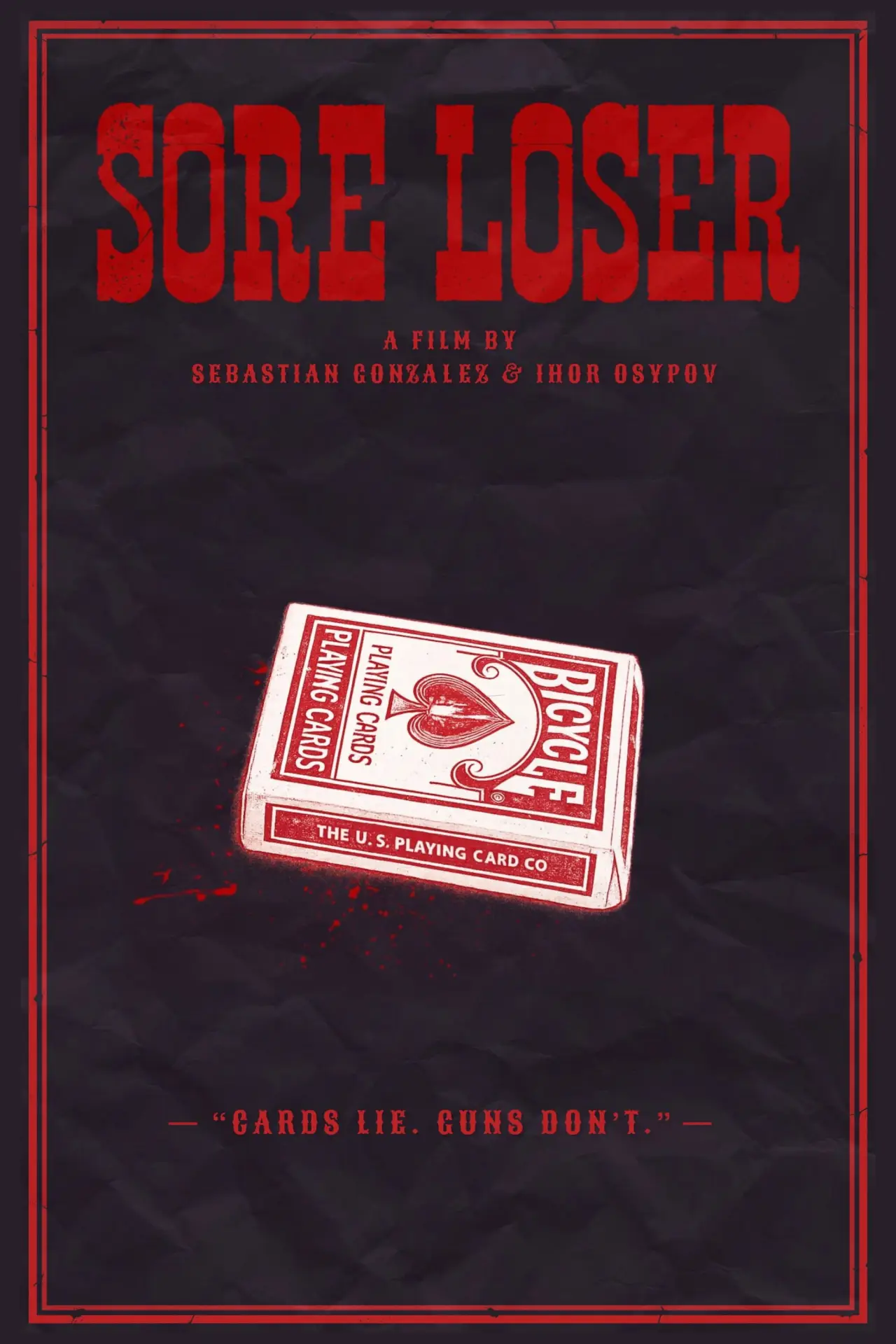 Movie poster "Sore Loser"