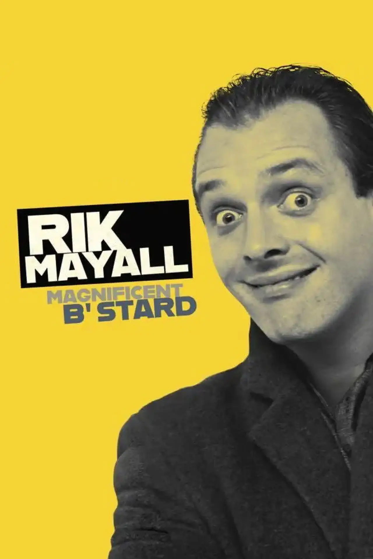 Movie poster "Rik Mayall: Magnificent B