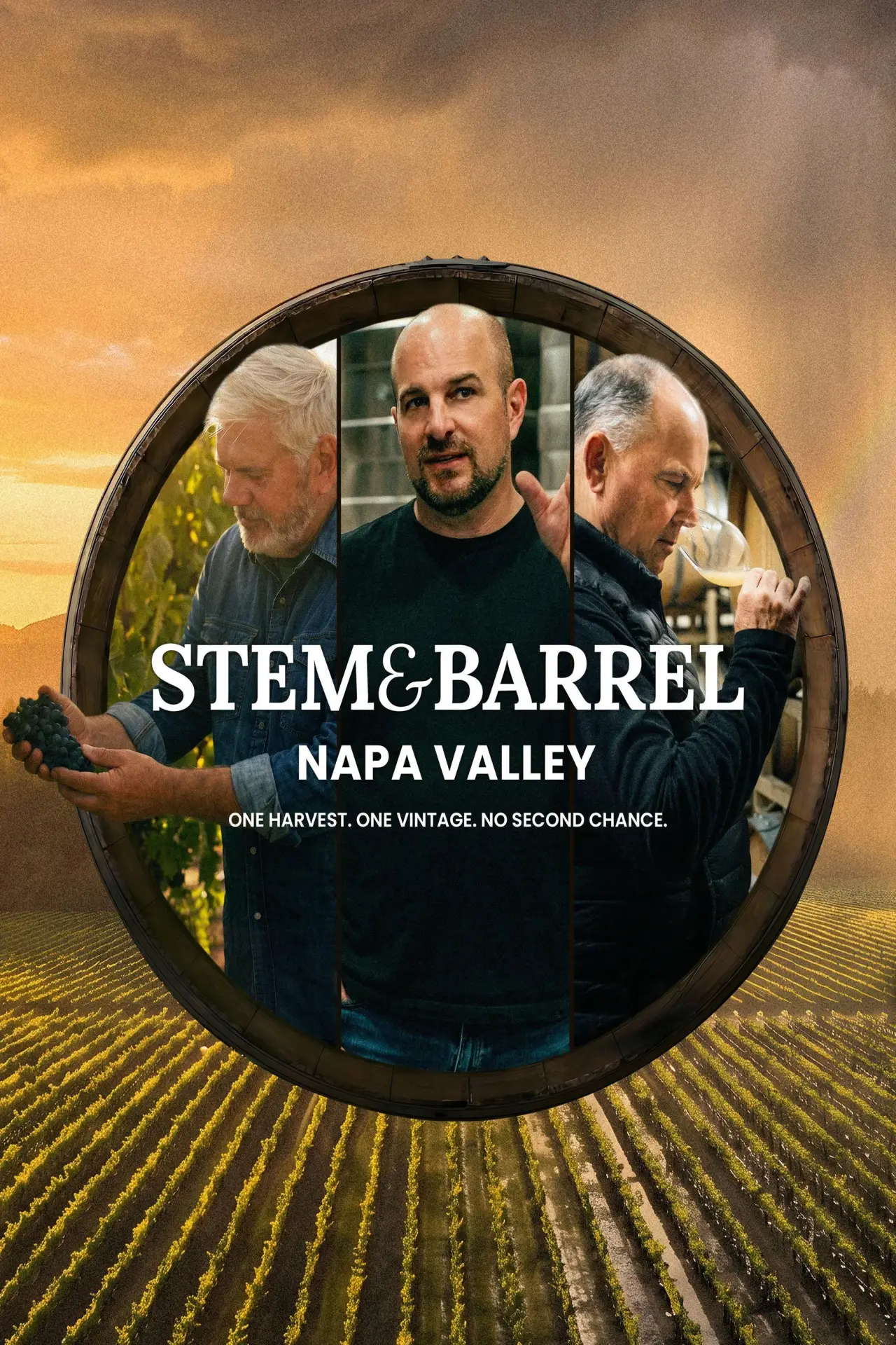 Movie poster "Stem & Barrel: Napa Valley"