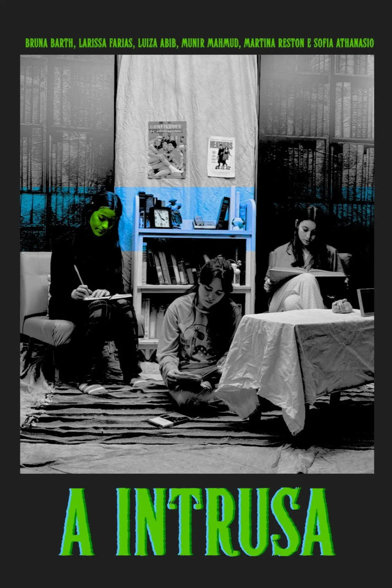 Movie poster "A Intrusa"