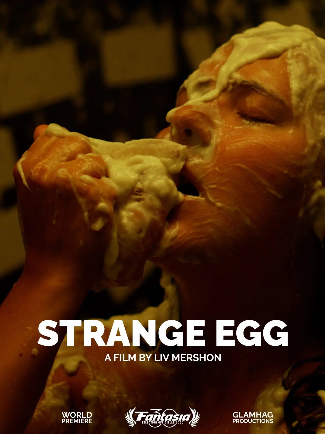 Movie poster "Strange Egg"