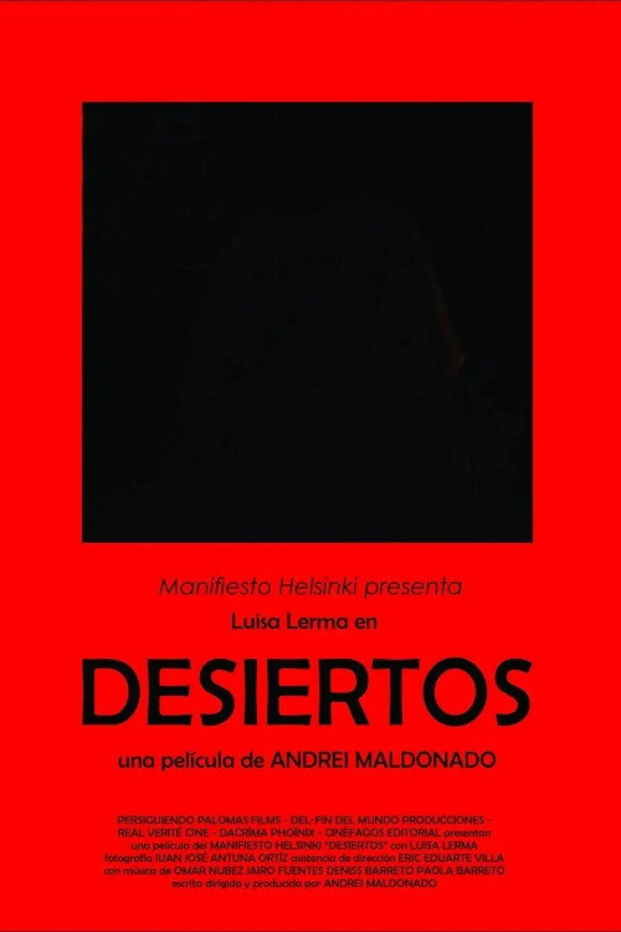 Movie poster "Desiertos"
