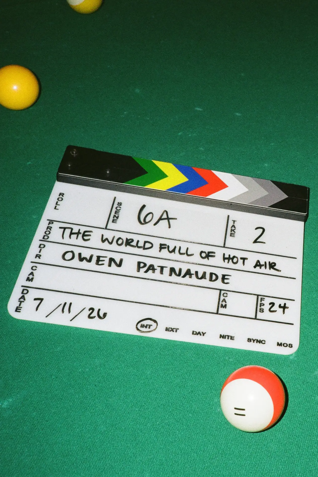 Movie poster "The World Full of Hot Air"