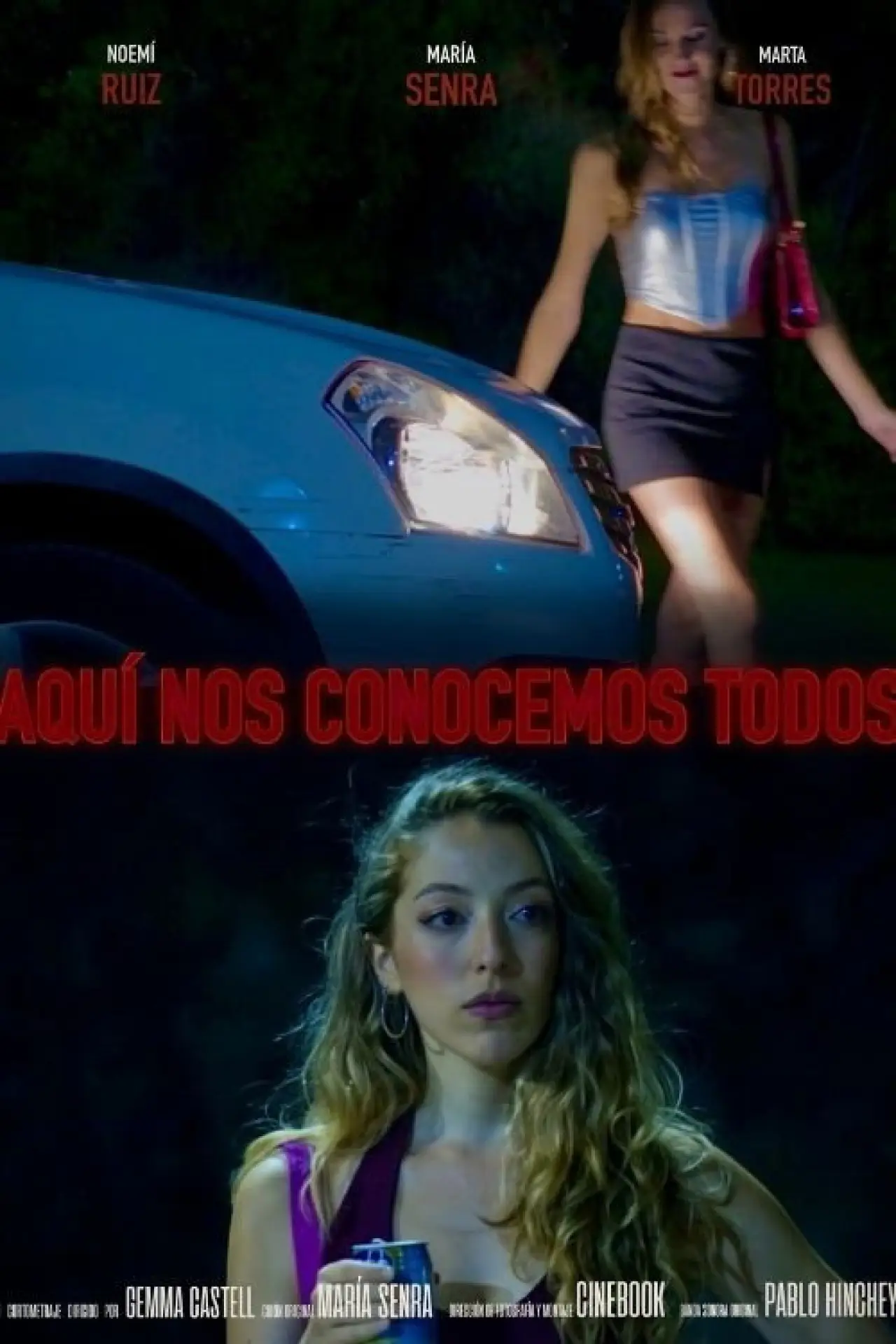 Movie poster "Aquí nos conocemos todos"