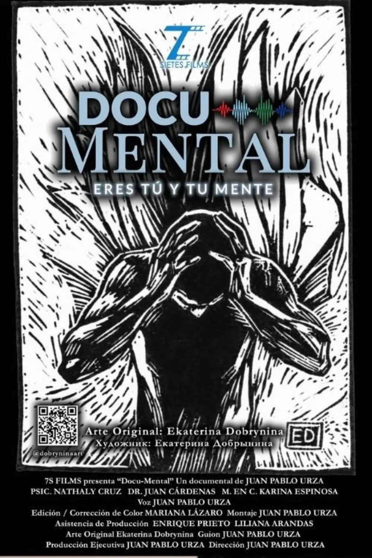 Movie poster "Docu-Mental: Eres tú y mi mente"