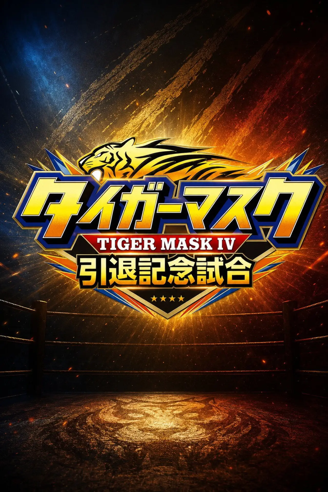 Movie poster "NJPW Tiger Mask