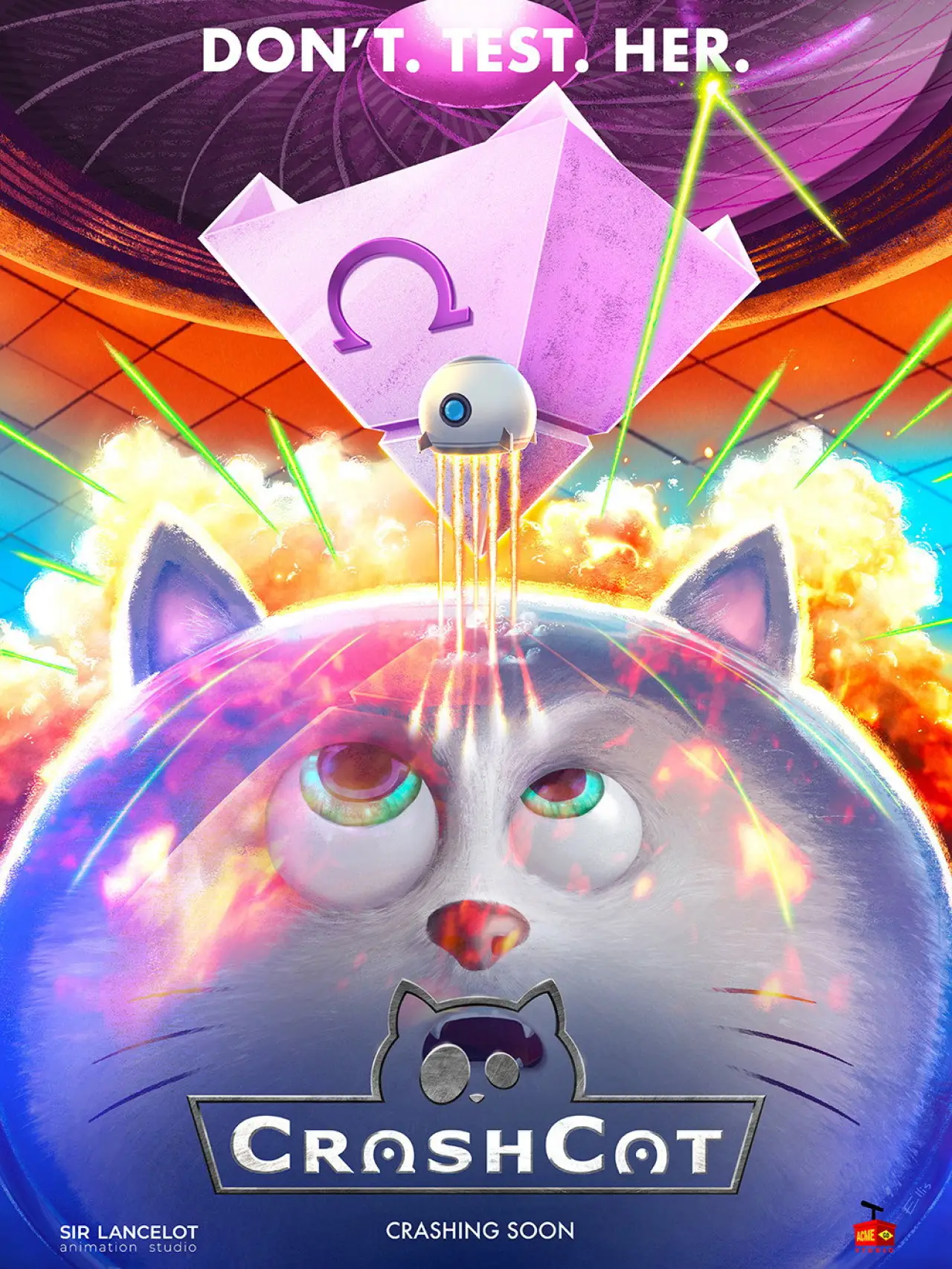 Movie poster "CRASHCAT"