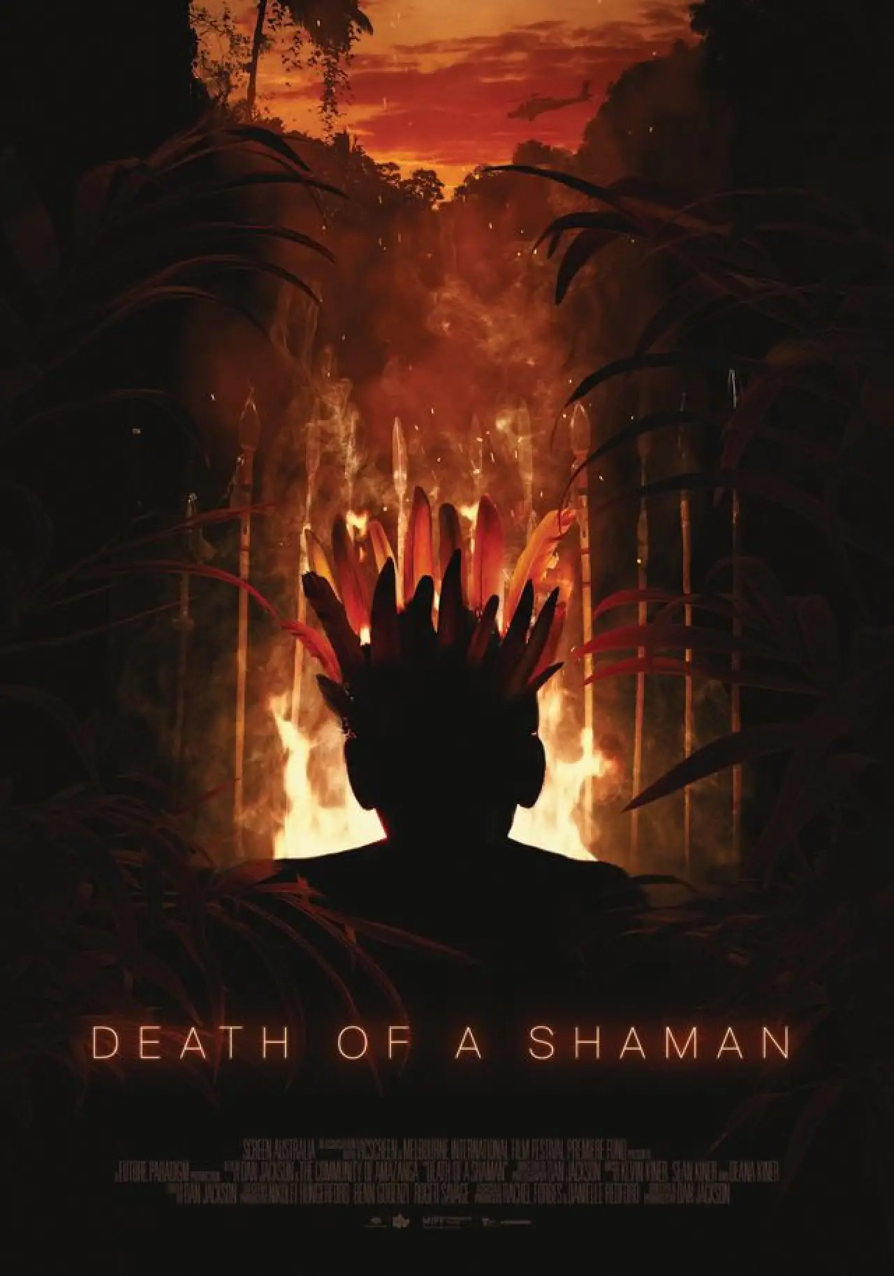 Movie poster "Death of a Shaman"