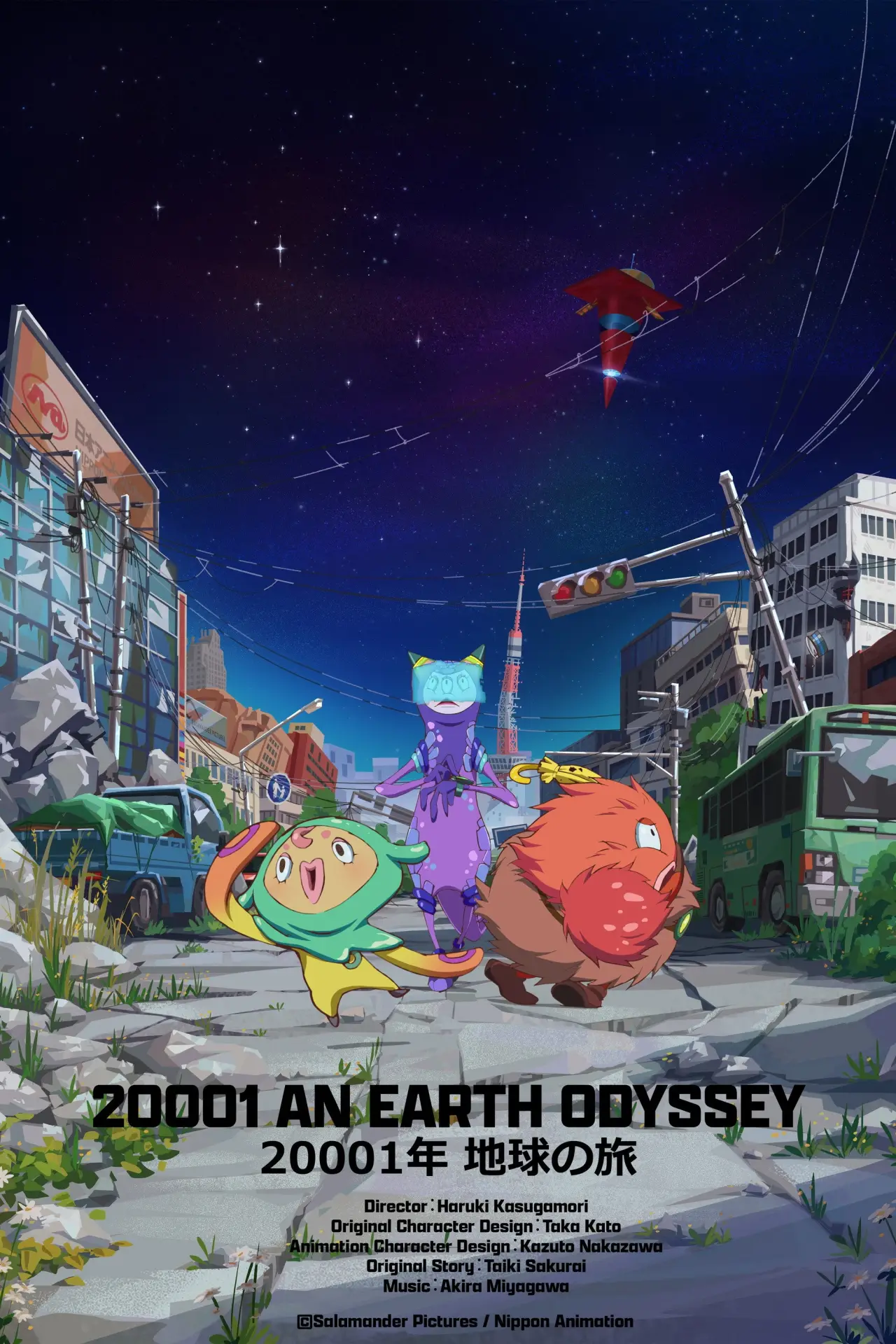 Movie poster "20001 An Earth Odyssey"