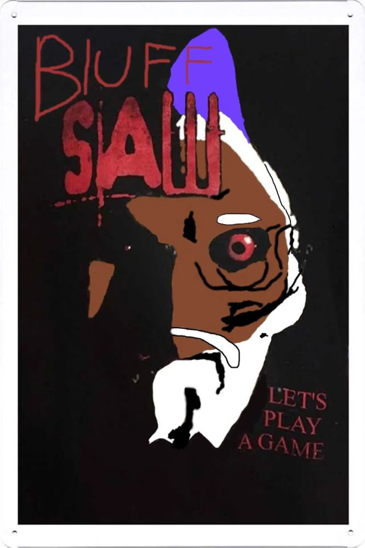 Movie poster "Bluffsaw"