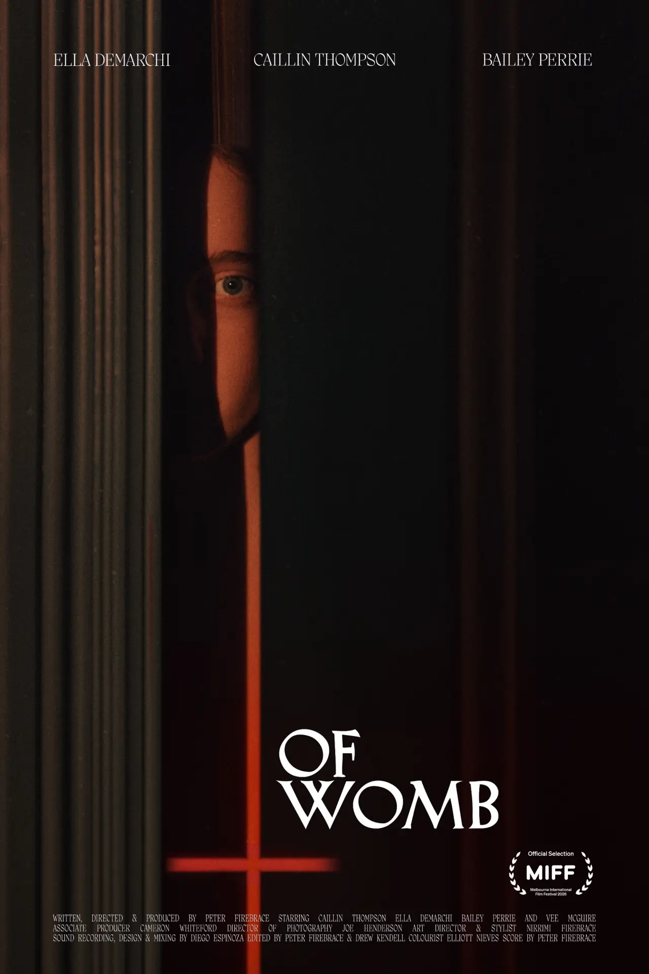 Movie poster "Of Womb"