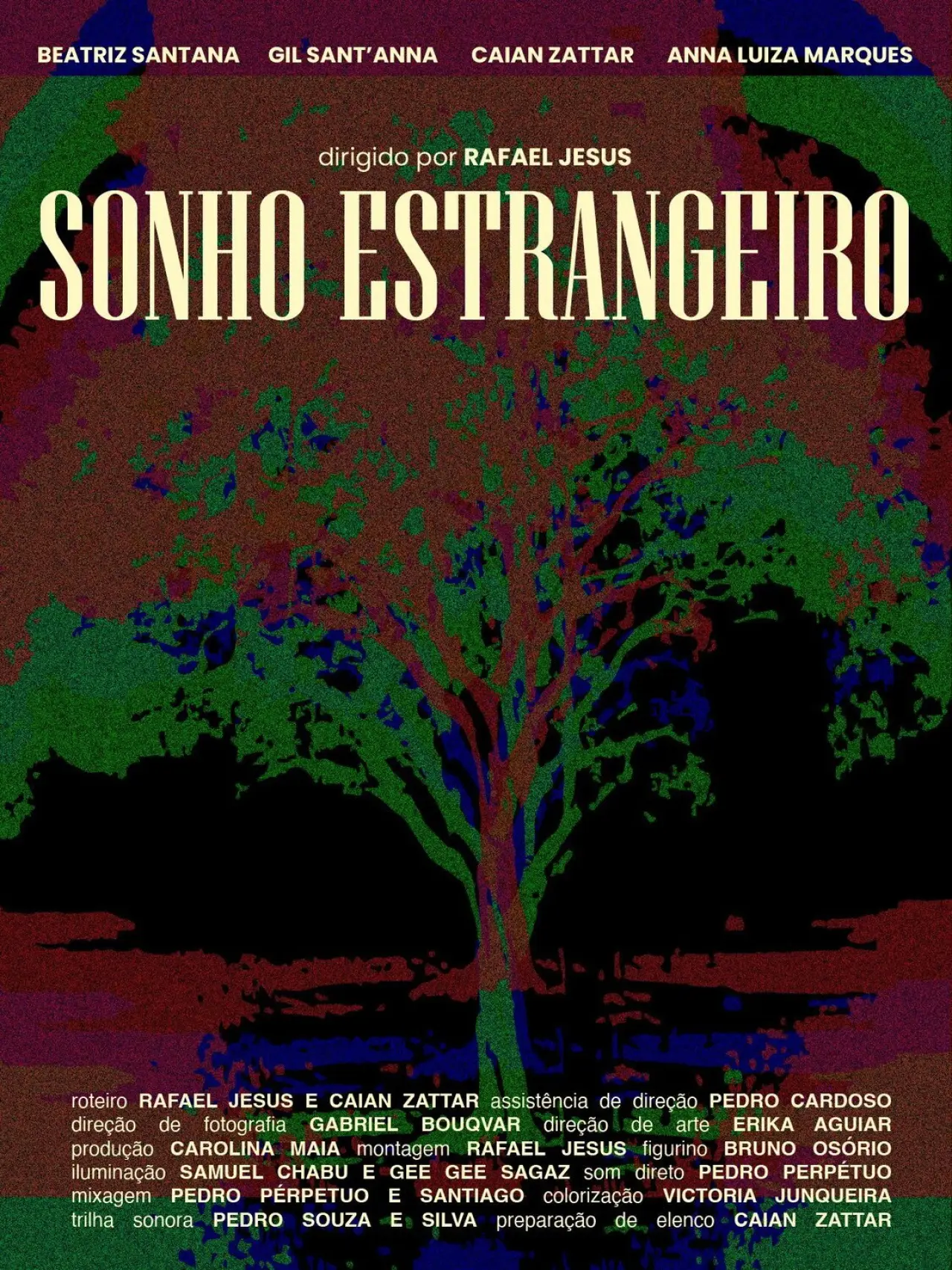 Movie poster "Sonho Estrangeiro"