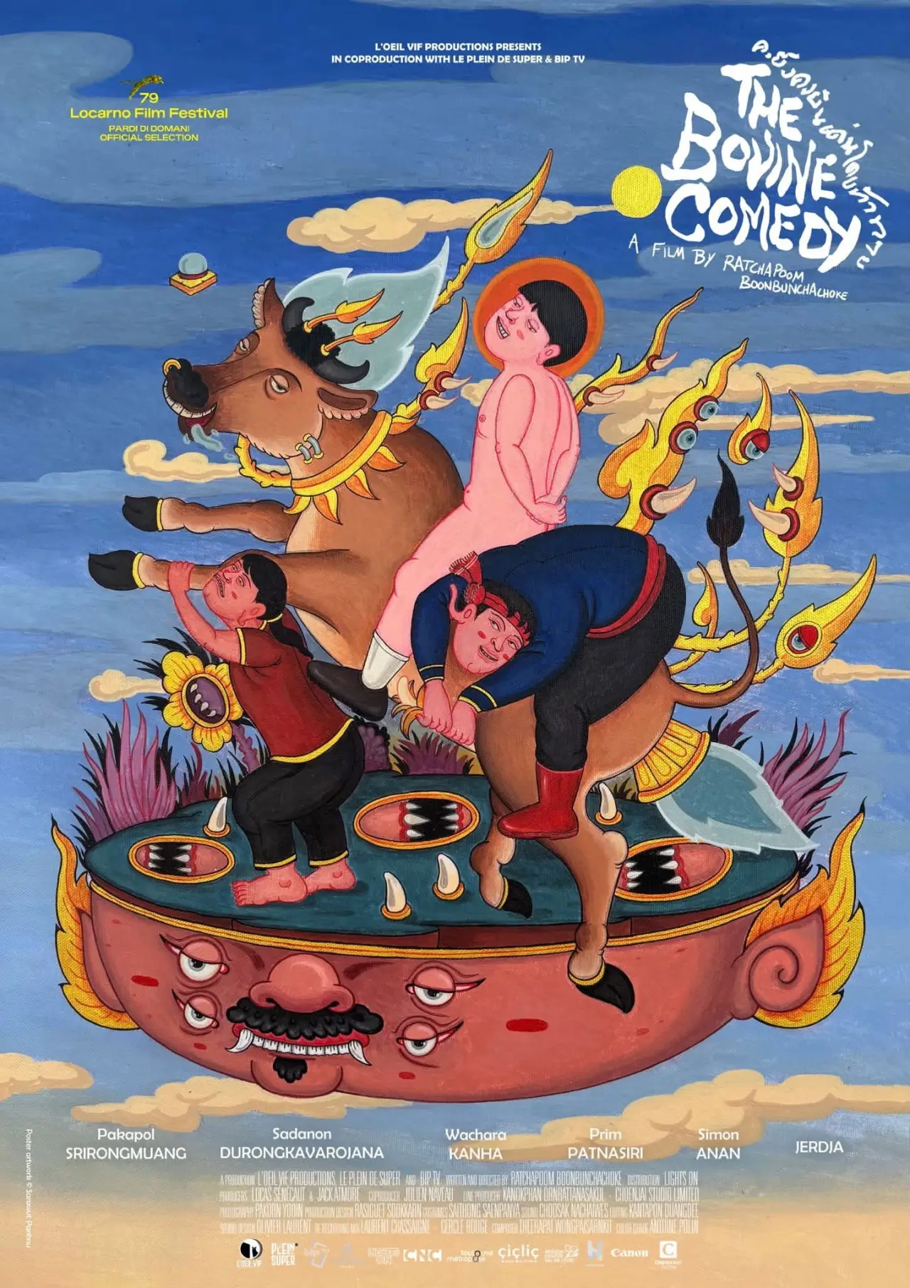 Movie poster "The Bovine Comedy"