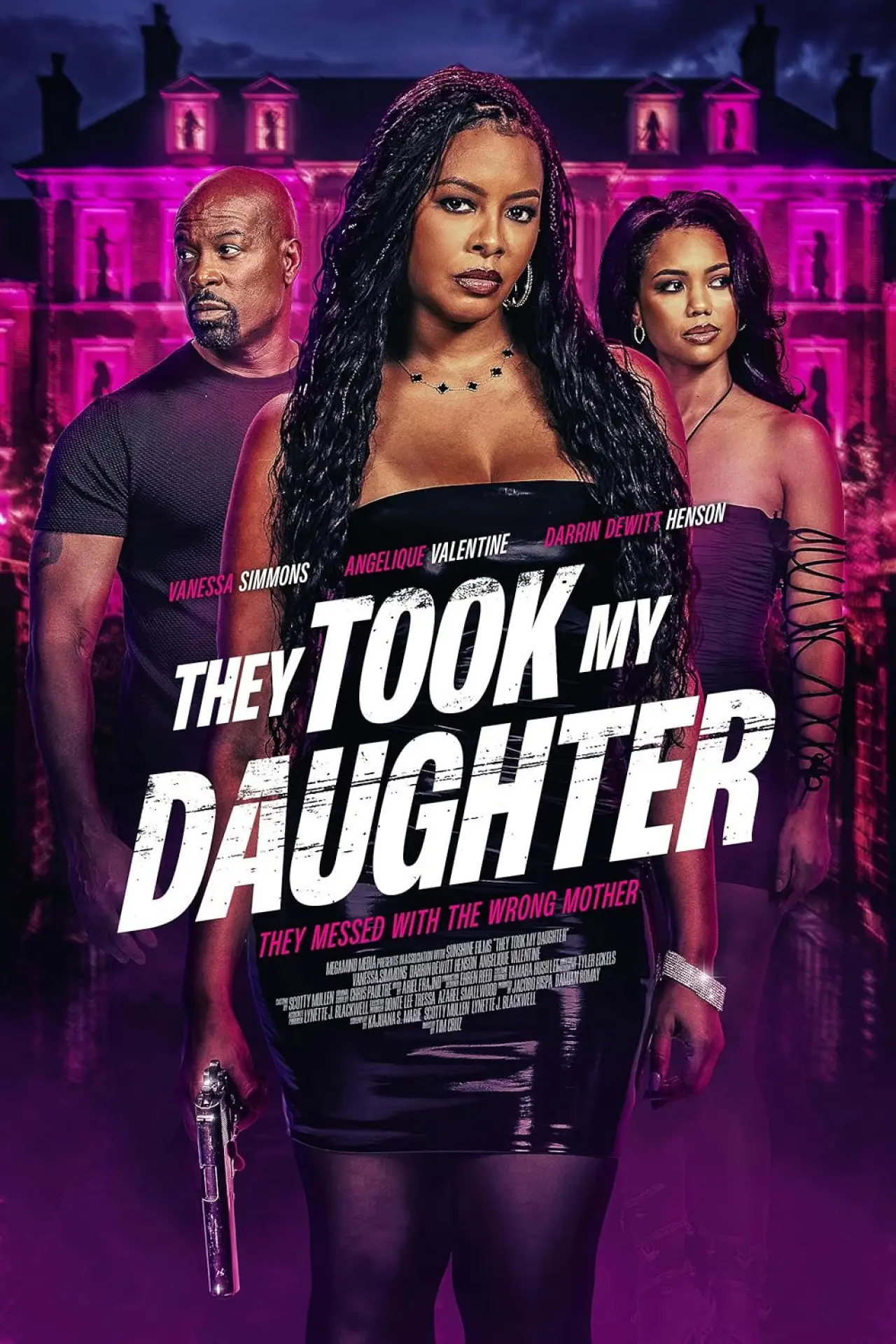 Movie poster "They Took My Daugther"