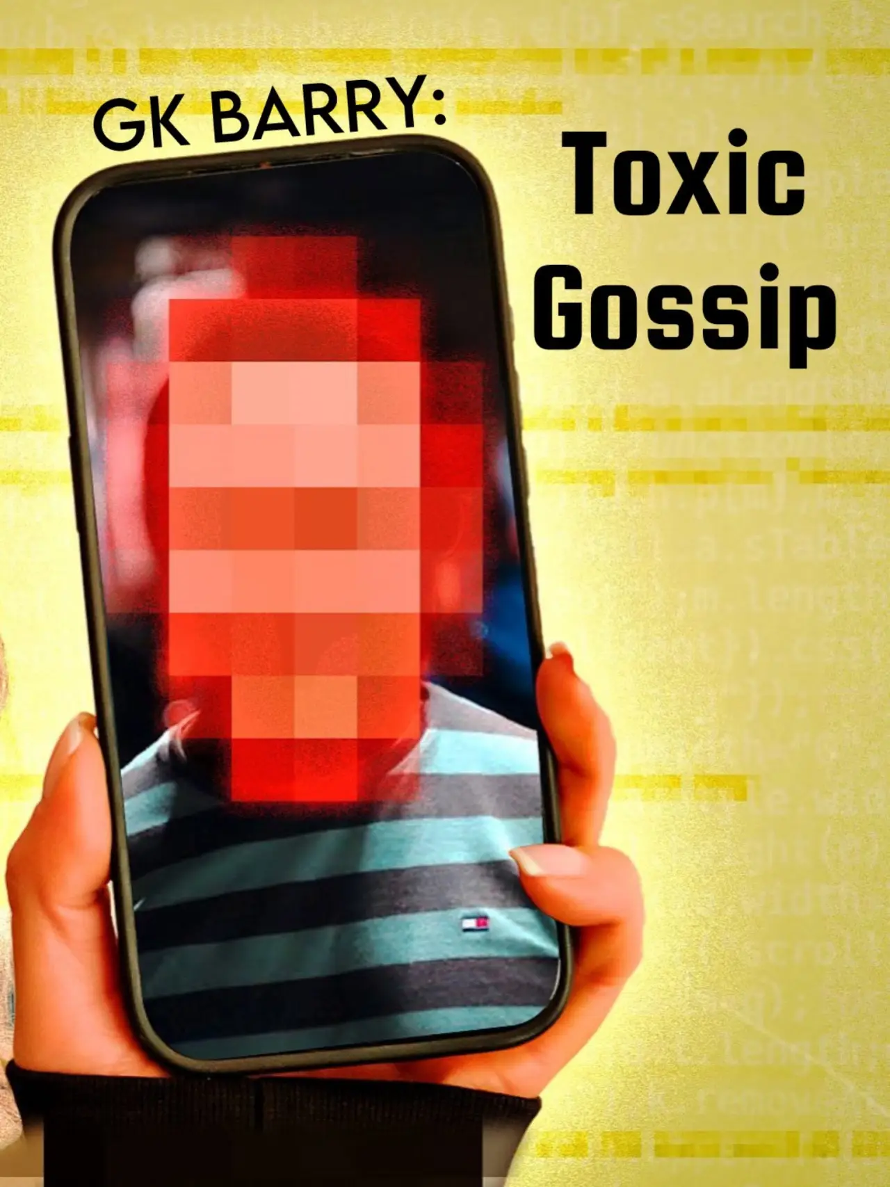 Movie poster "GK Barry: Toxic Gossip"